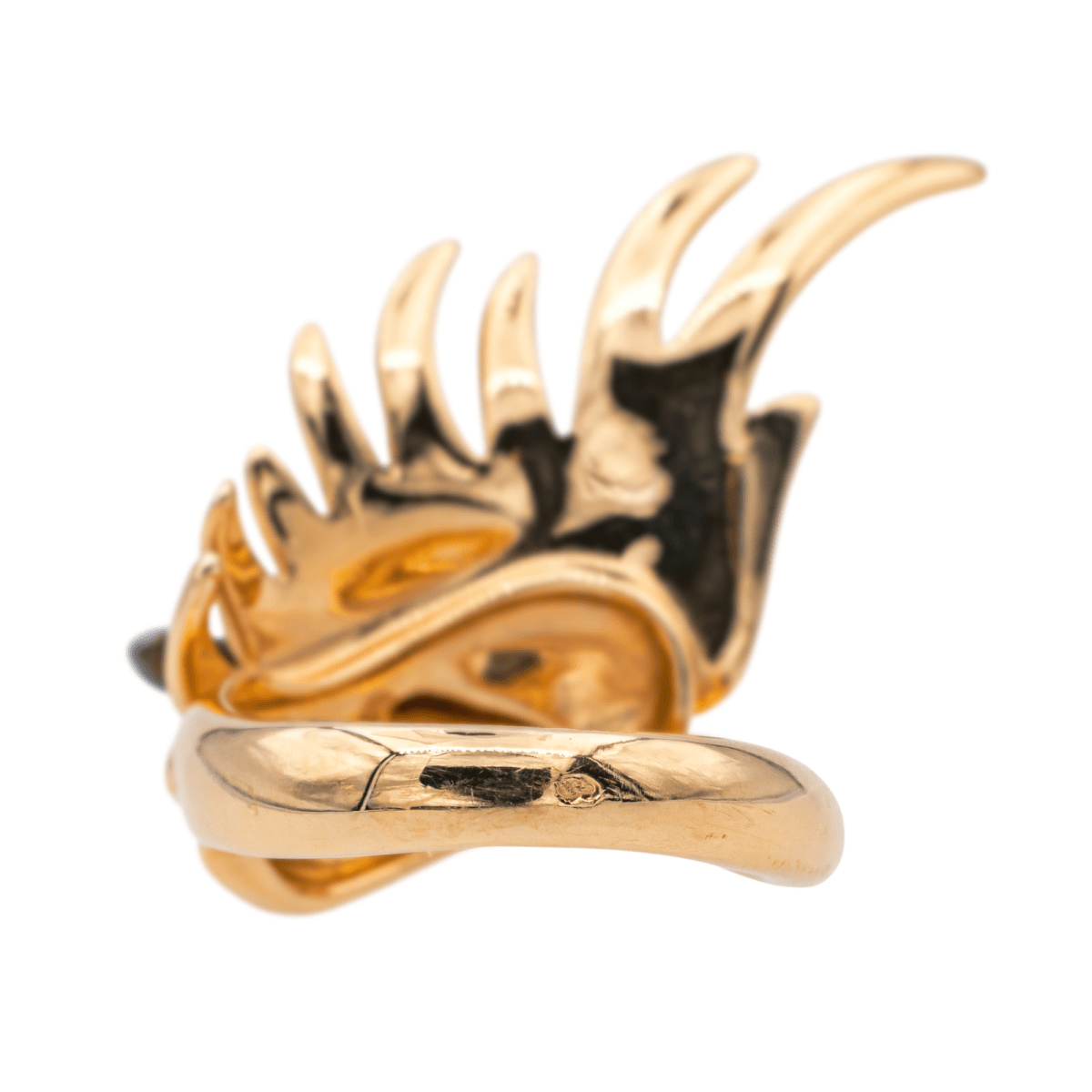 Boucheron Bague Cypris Or rose, Or noir Diamant - Maison Eloe