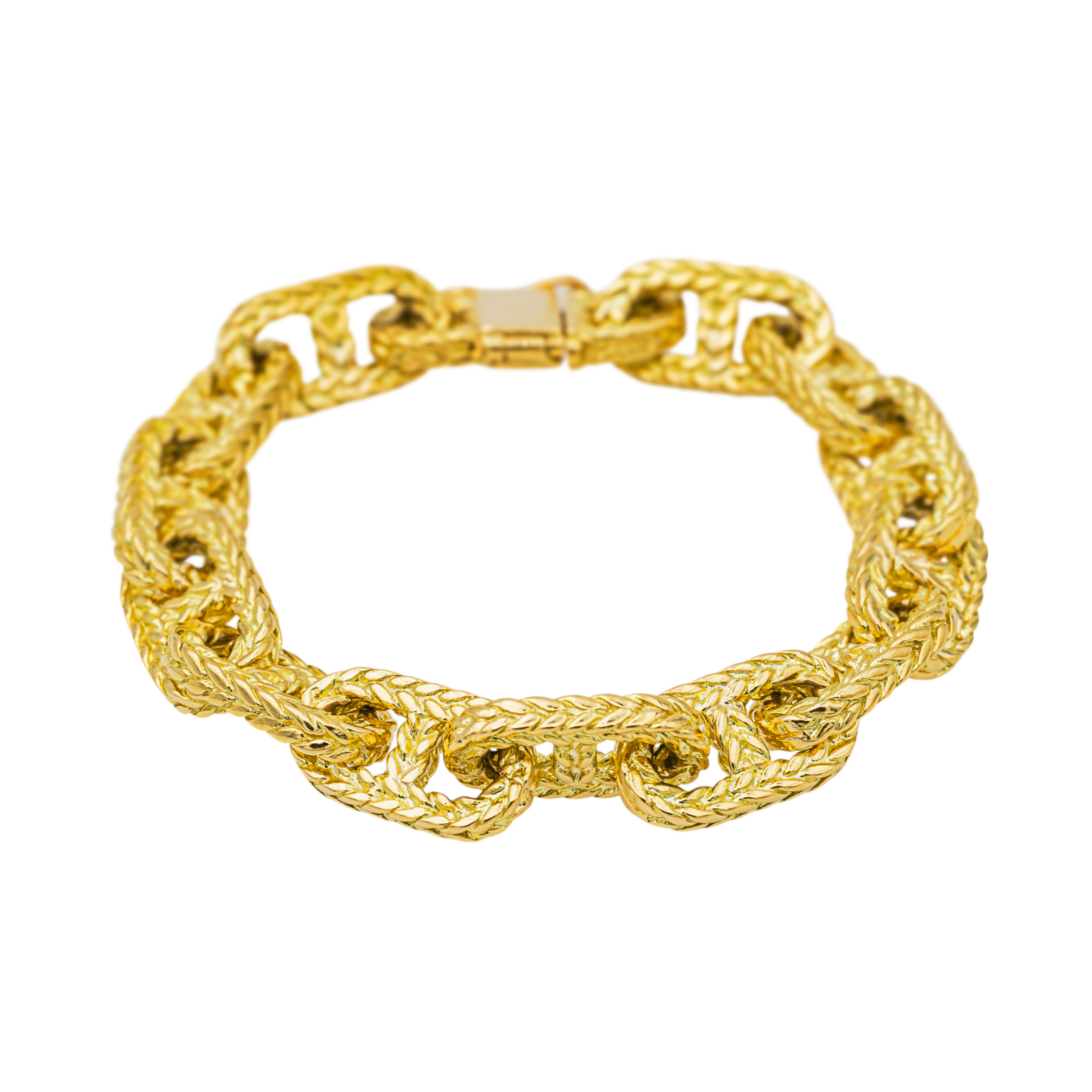 Bracelet Maille marine Or jaune