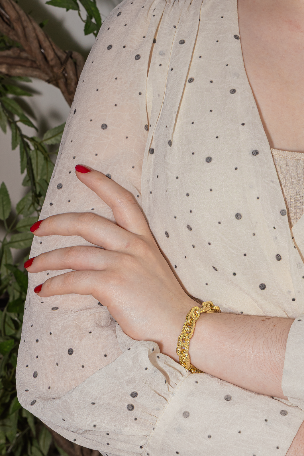 Bracelet Maille marine Or jaune