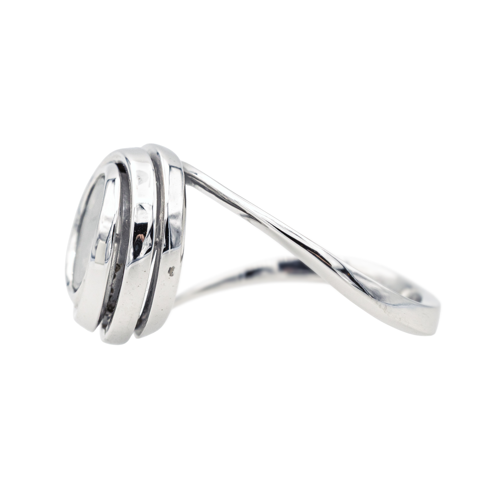 Chopard Bague Happy diamonds Or blanc Diamant