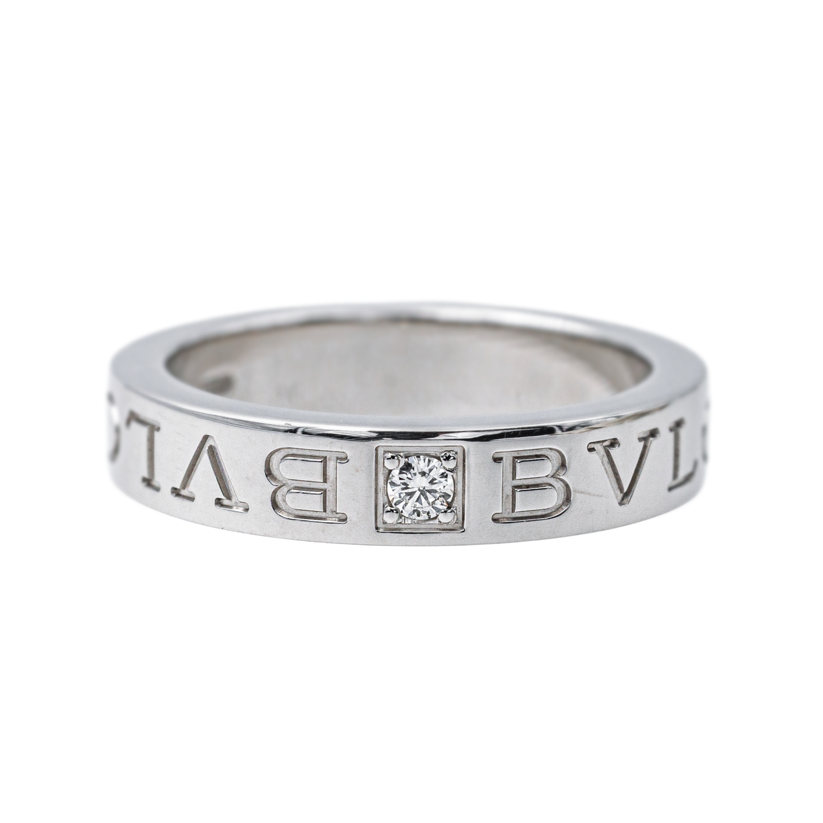 Bulgari Bague B.Zero1 Or blanc Diamant