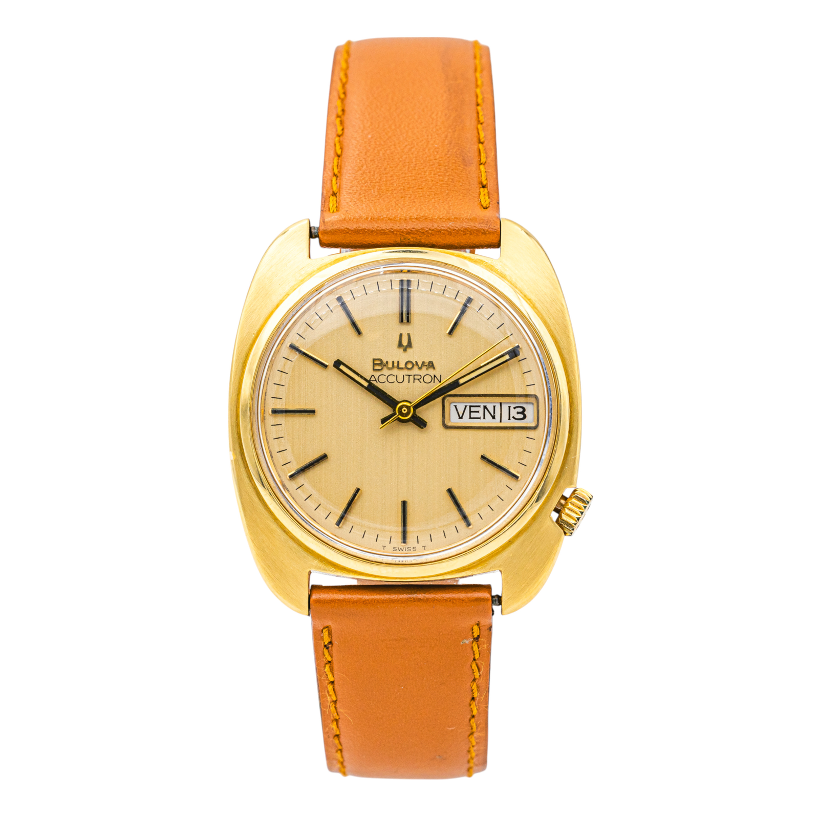 Bulova Montre Accutron Or jaune , Plaqué or