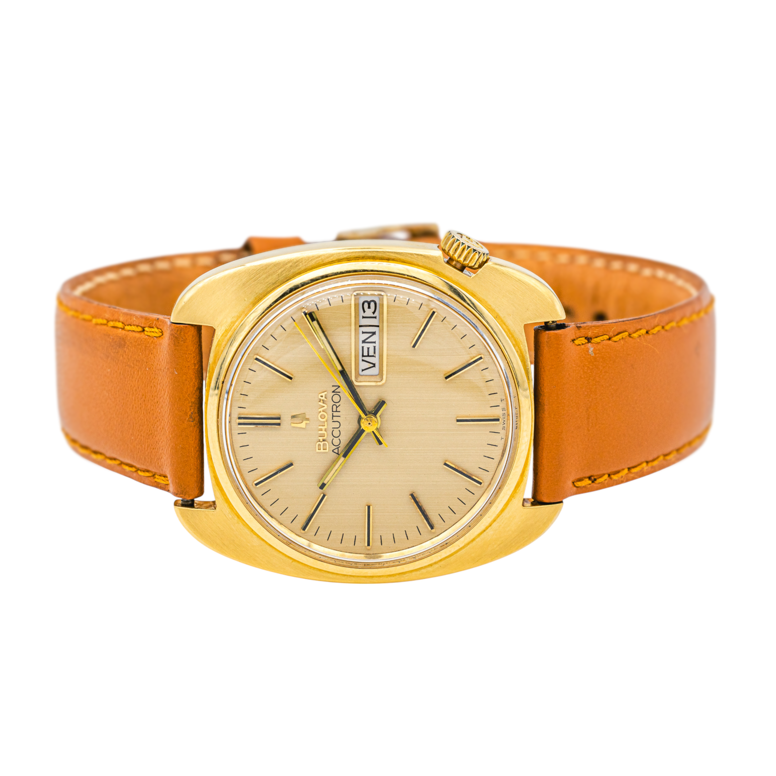 Bulova Montre Accutron Or jaune , Plaqué or