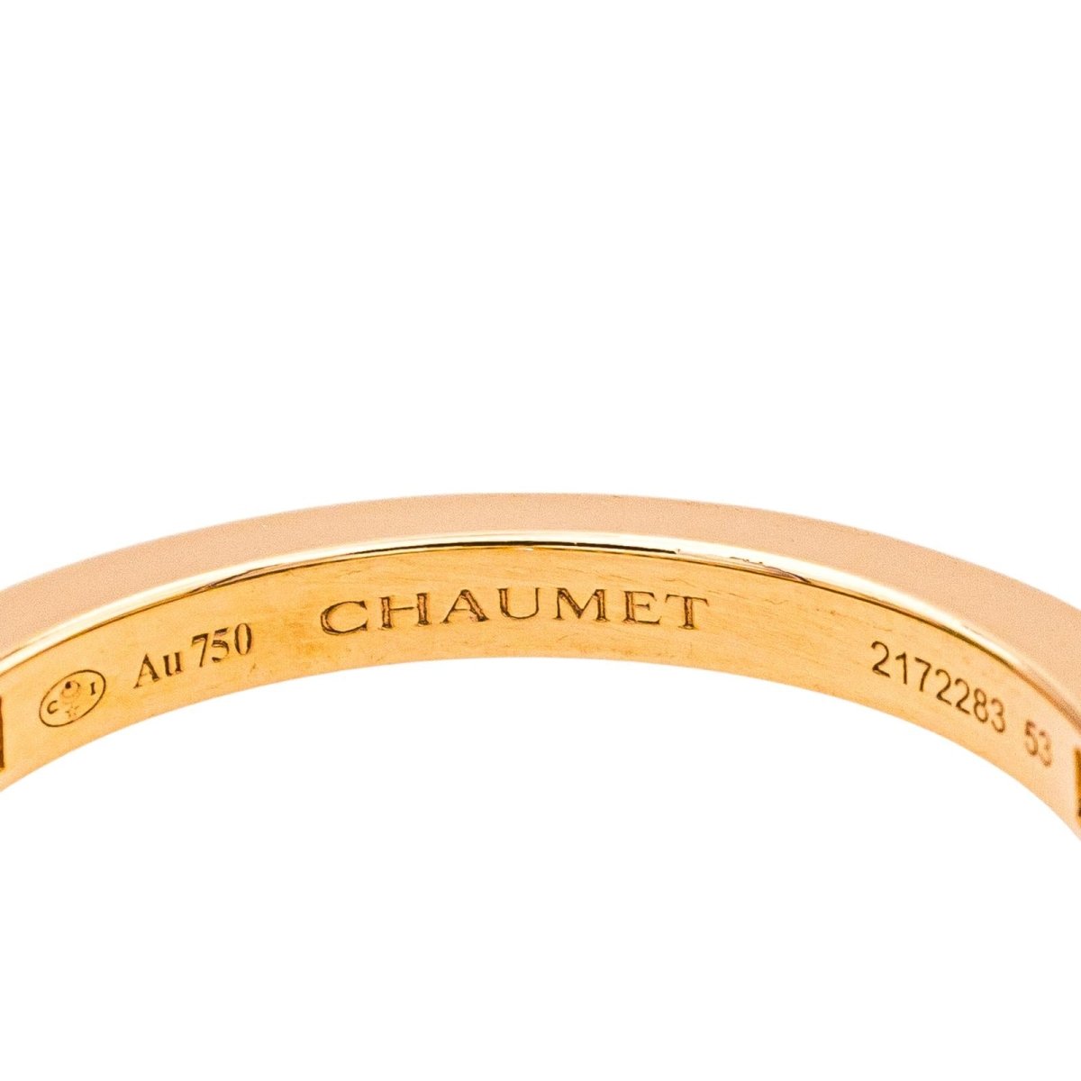 Chaumet Bague Solitaire Josephine éclat d'éternité Or rose Diamant - Maison Eloe