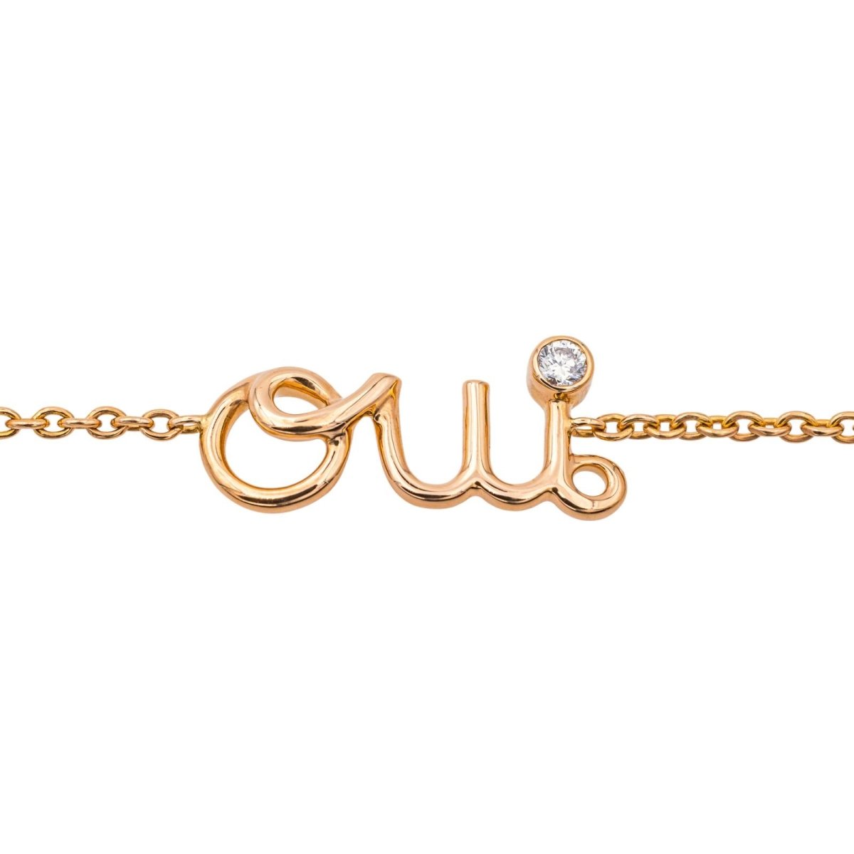 Dior Bracelet Dior Amour Or rose Diamant - Maison Eloe