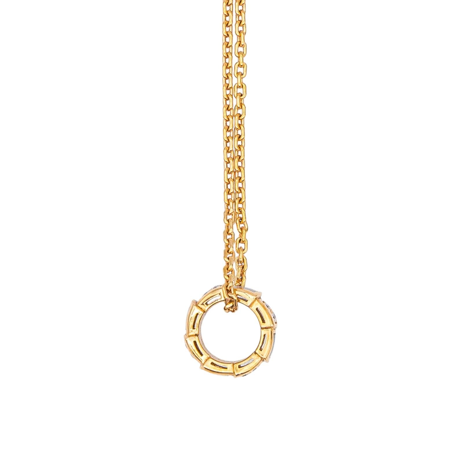 Bulgari Collier Serpenti Or rose Nacre