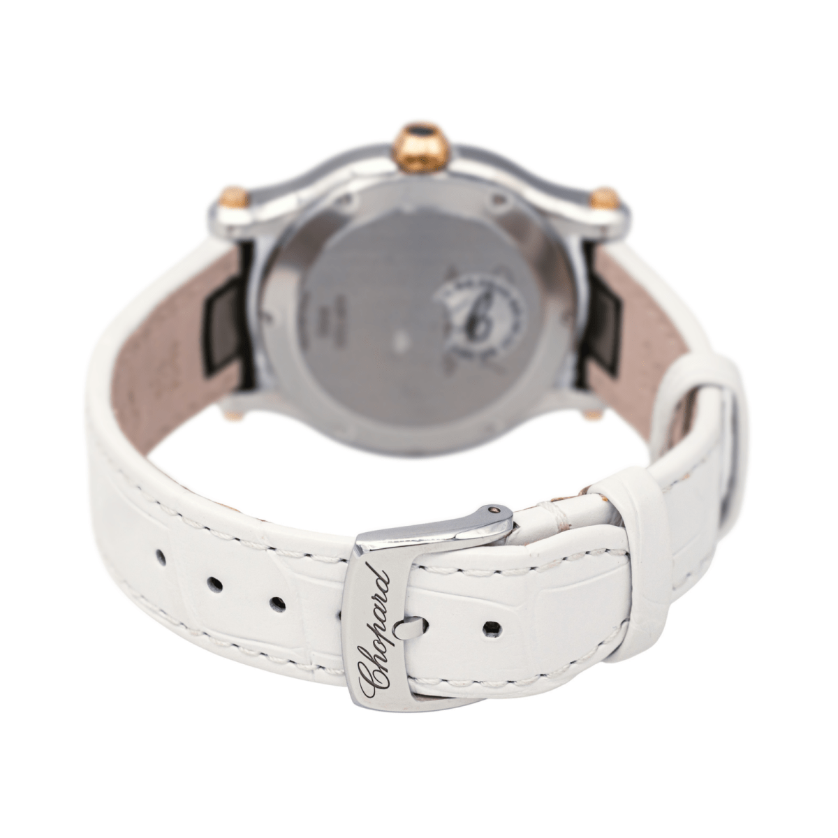 Chopard Montre Happy sport Acier Diamant - Maison Eloe