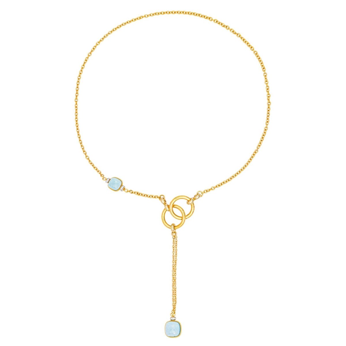 Pomellato Collier Nudo Or rose Topaze - Maison Eloe