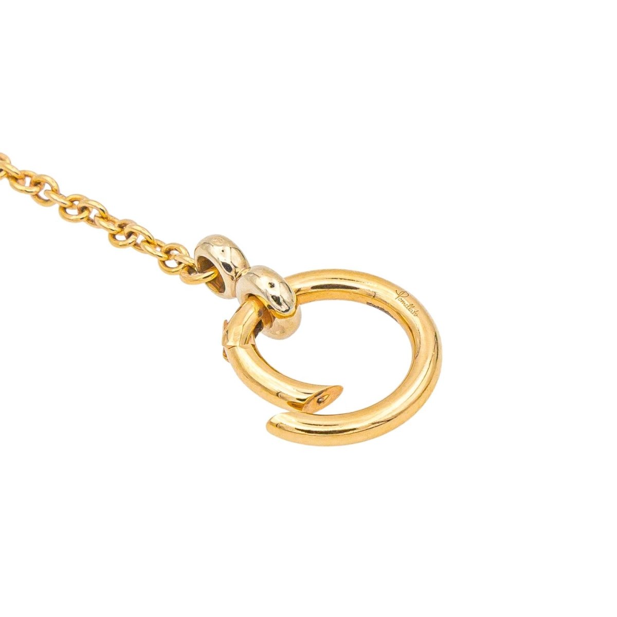 Pomellato Collier Nudo Or rose Topaze - Maison Eloe