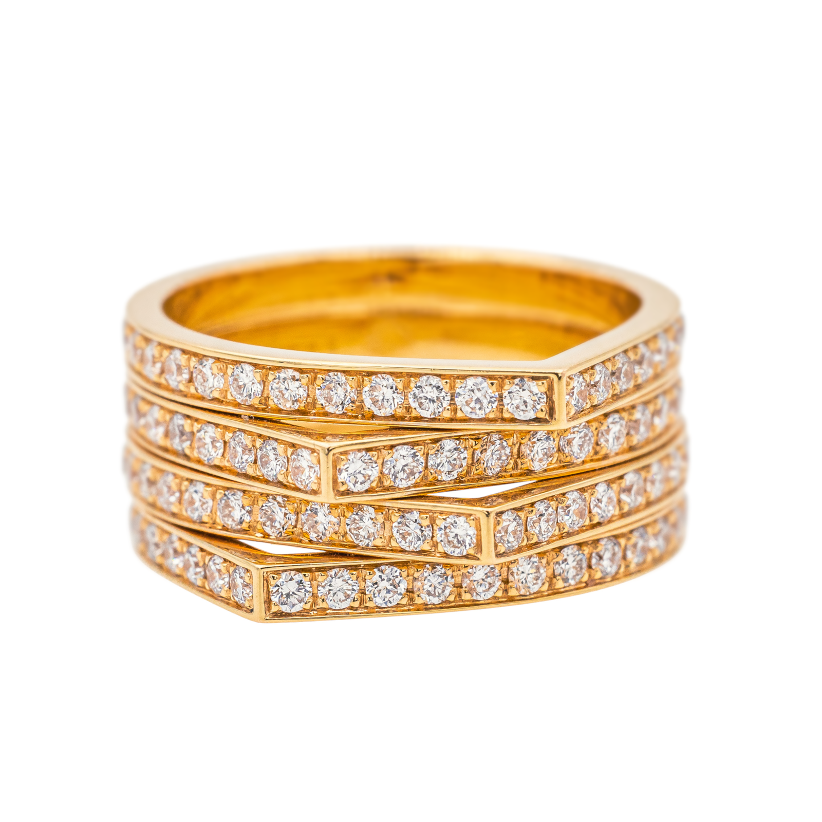 Repossi Bague Antifer Or rose Diamant occasion authentifiée en atelier