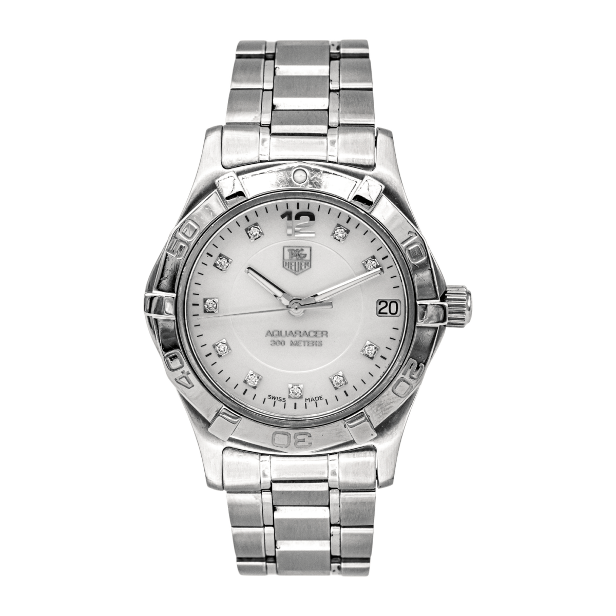 Tag Heuer Montre Aquaracer Acier Diamant - Maison Eloe