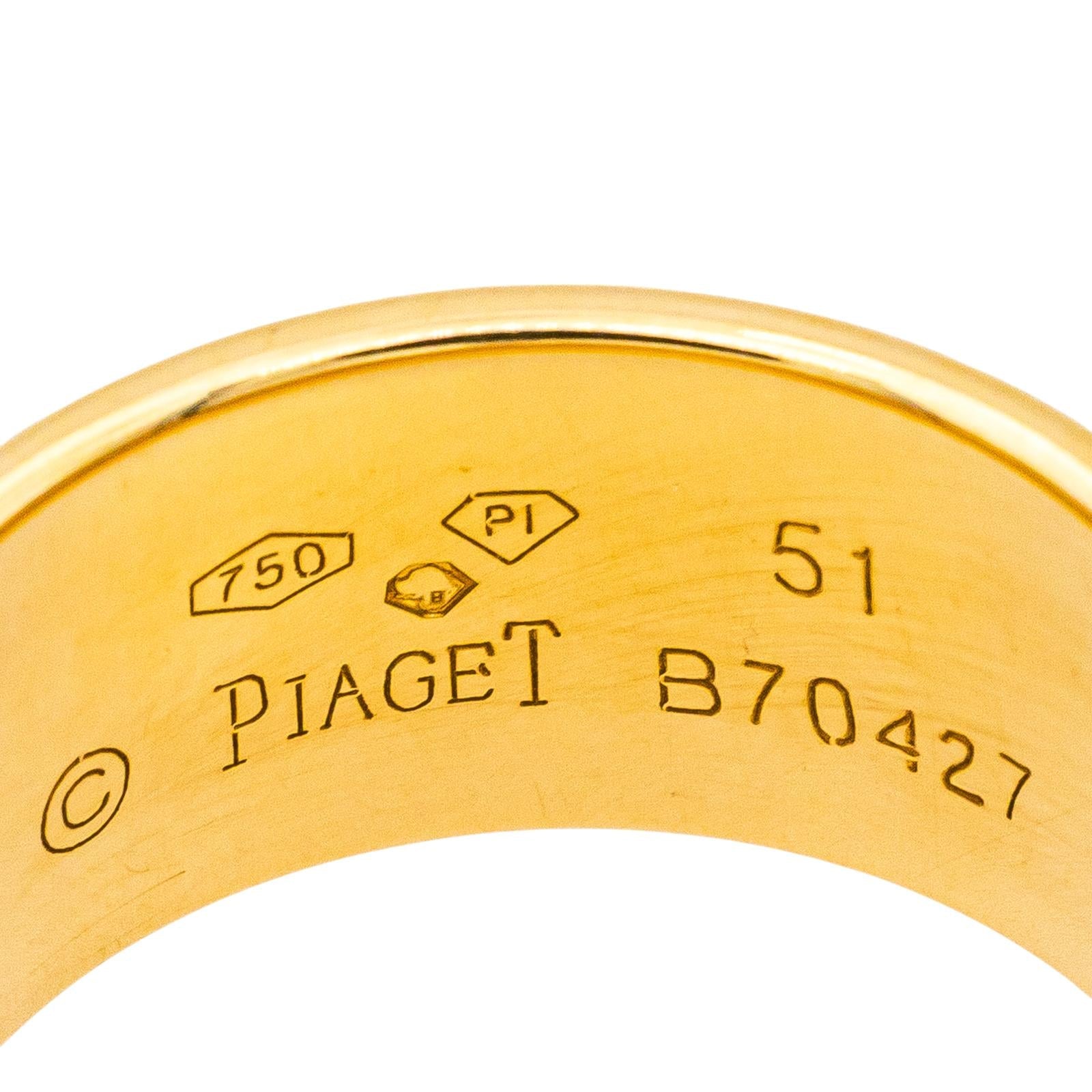 Piaget Bague Possession swing Or jaune Diamant