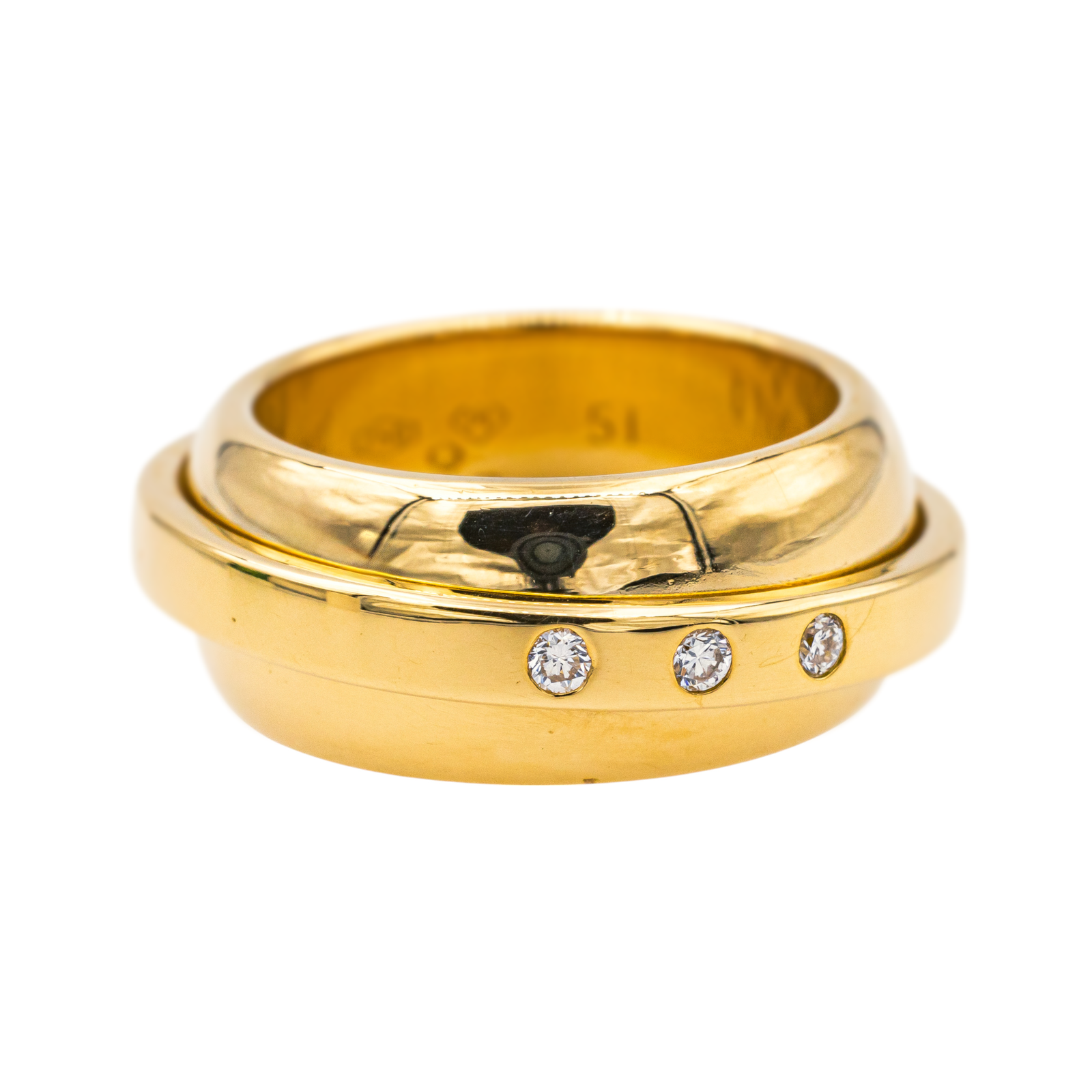 Piaget Bague Possession swing Or jaune Diamant