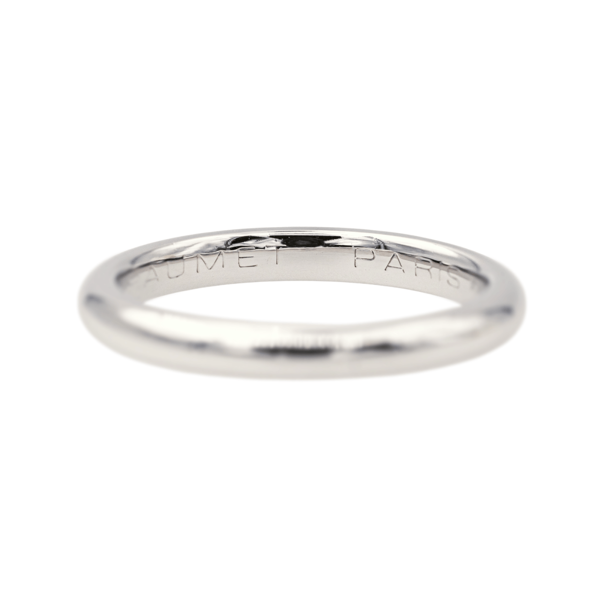Chaumet Bague Alliance Les Éternelles Platine Diamant - Maison Eloe