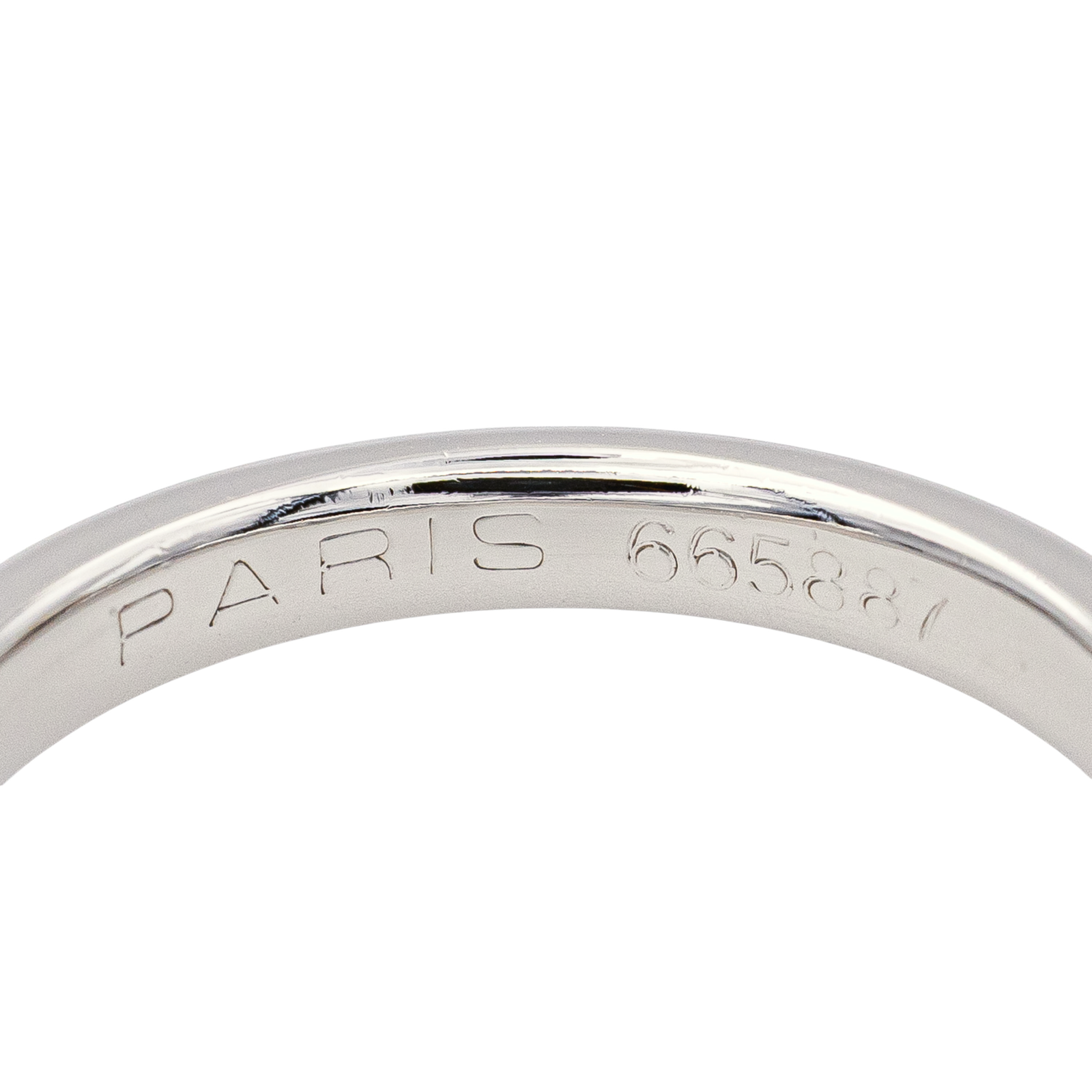 Chaumet Bague Alliance Les Éternelles Platine Diamant