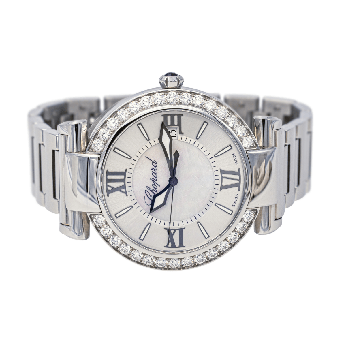 Chopard Montre Impériale Acier Diamant - Maison Eloe