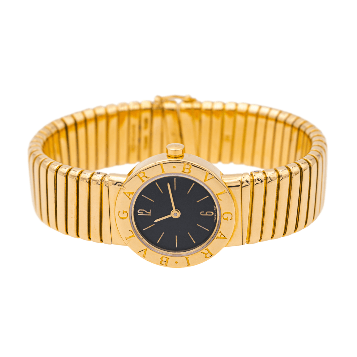 Bulgari Montre Tubogas Or jaune - Maison Eloe