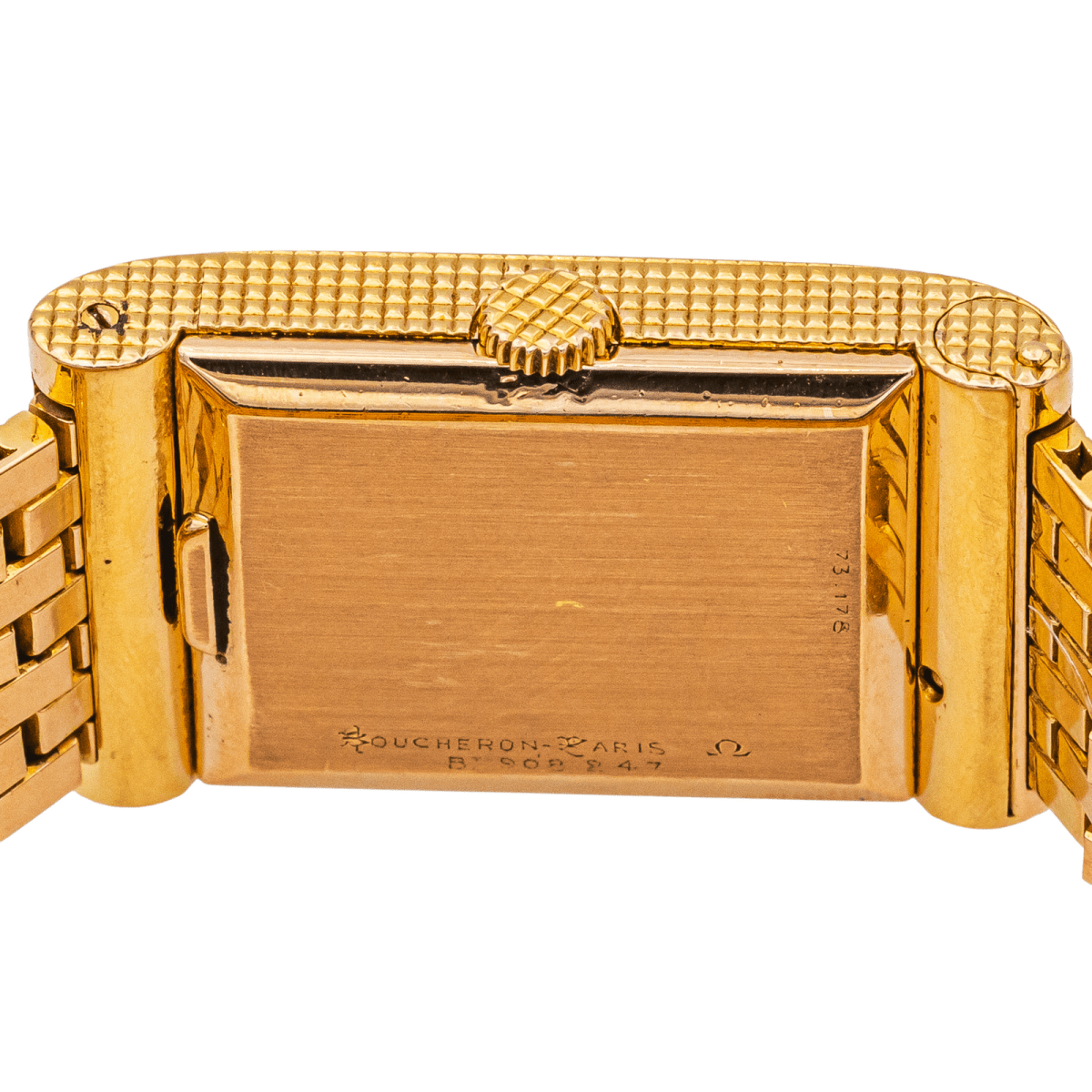 Boucheron Montre Reflet Paris Omega Or rose - Maison Eloe