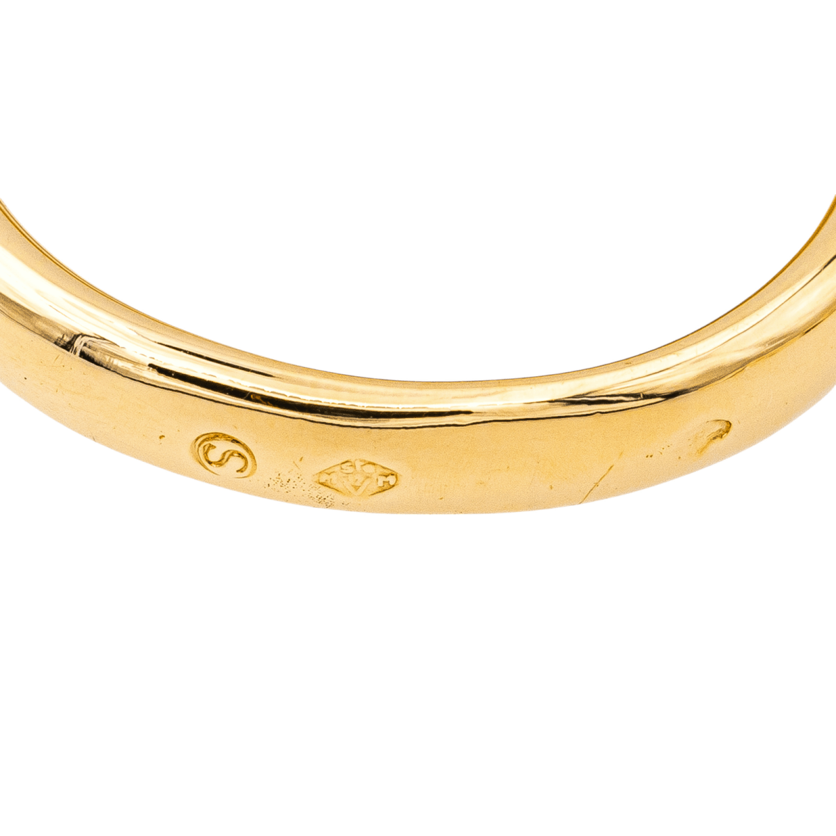 Hermès Bague Or jaune Saphir - Maison Eloe