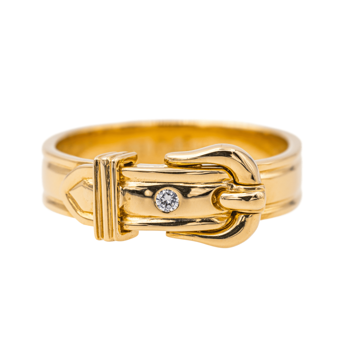Hermès Bague Or jaune Diamant - Maison Eloe