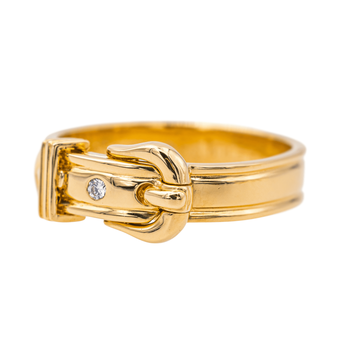 Hermès Bague Or jaune Diamant - Maison Eloe