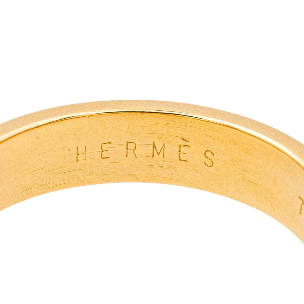 Hermès Bague Or jaune Diamant - Maison Eloe