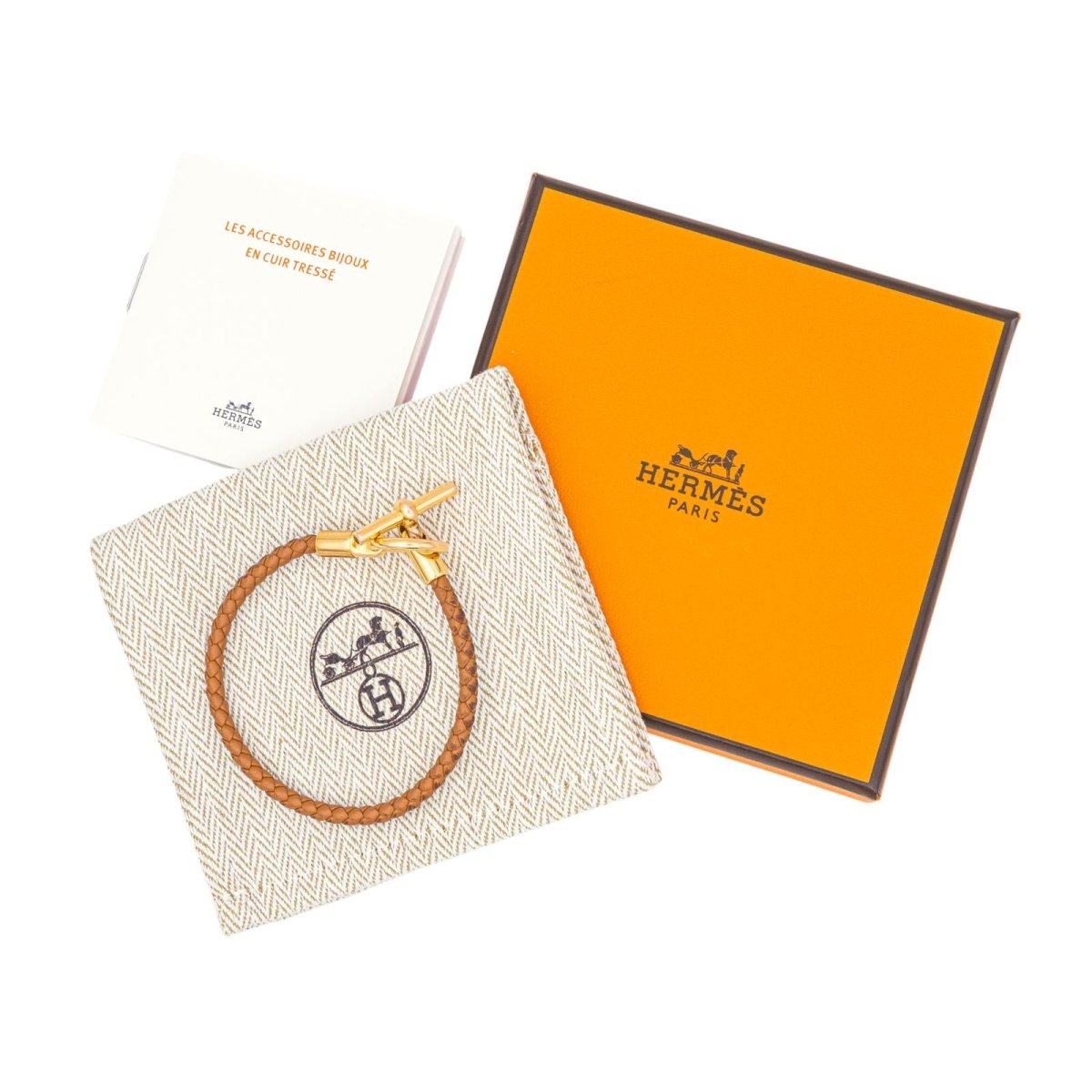 Hermès Bracelet Glénan Plaqué or - Maison Eloe