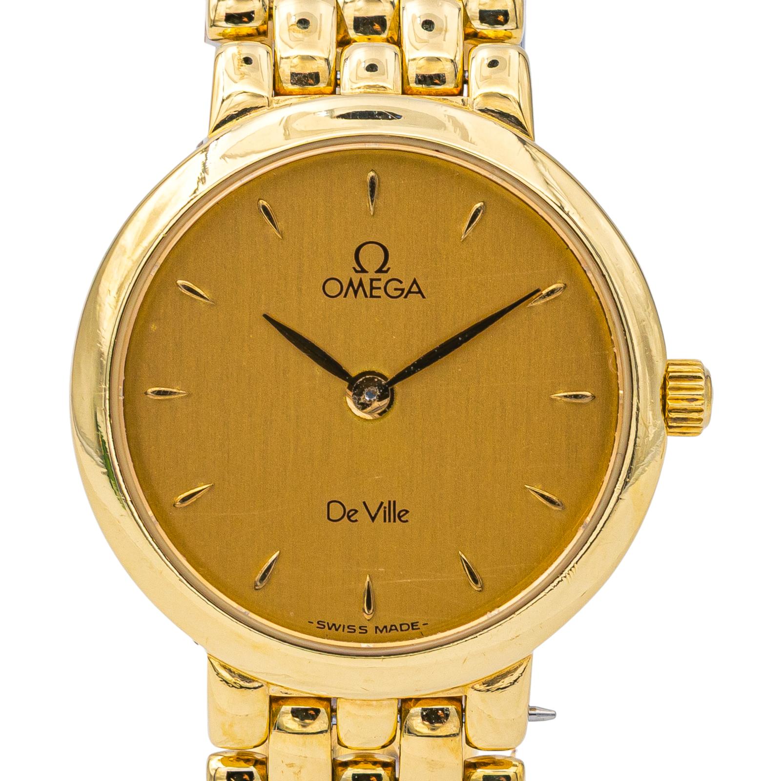 Omega Montre DeVille Or jaune
