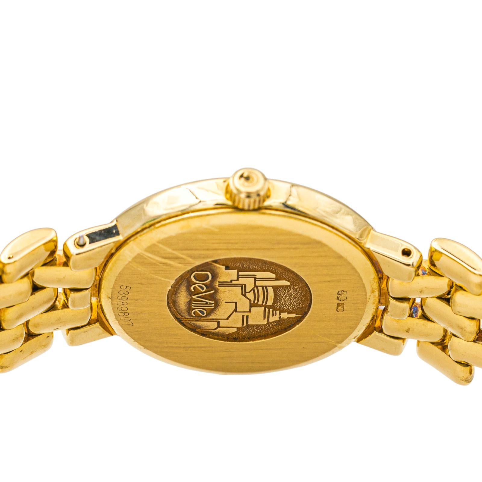 Omega Montre DeVille Or jaune