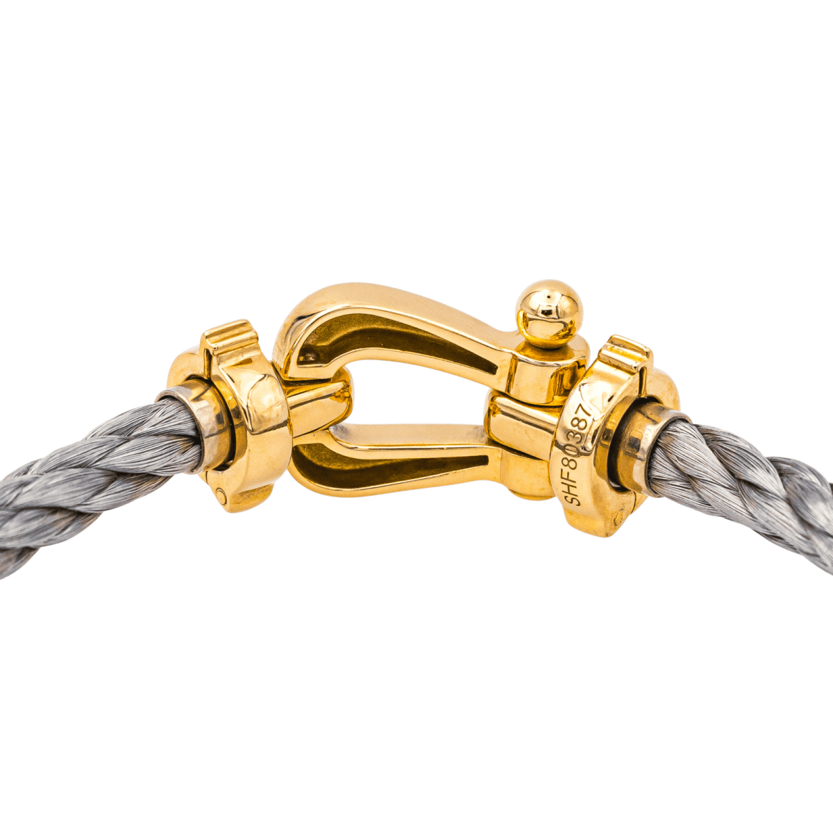 Fred Bracelet Force10 Or jaune, Acier - Maison Eloe