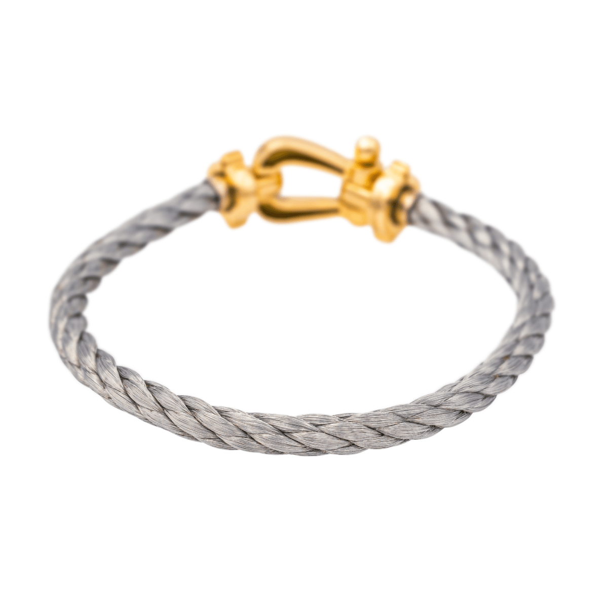 Fred Bracelet Force10 Or jaune, Acier - Maison Eloe