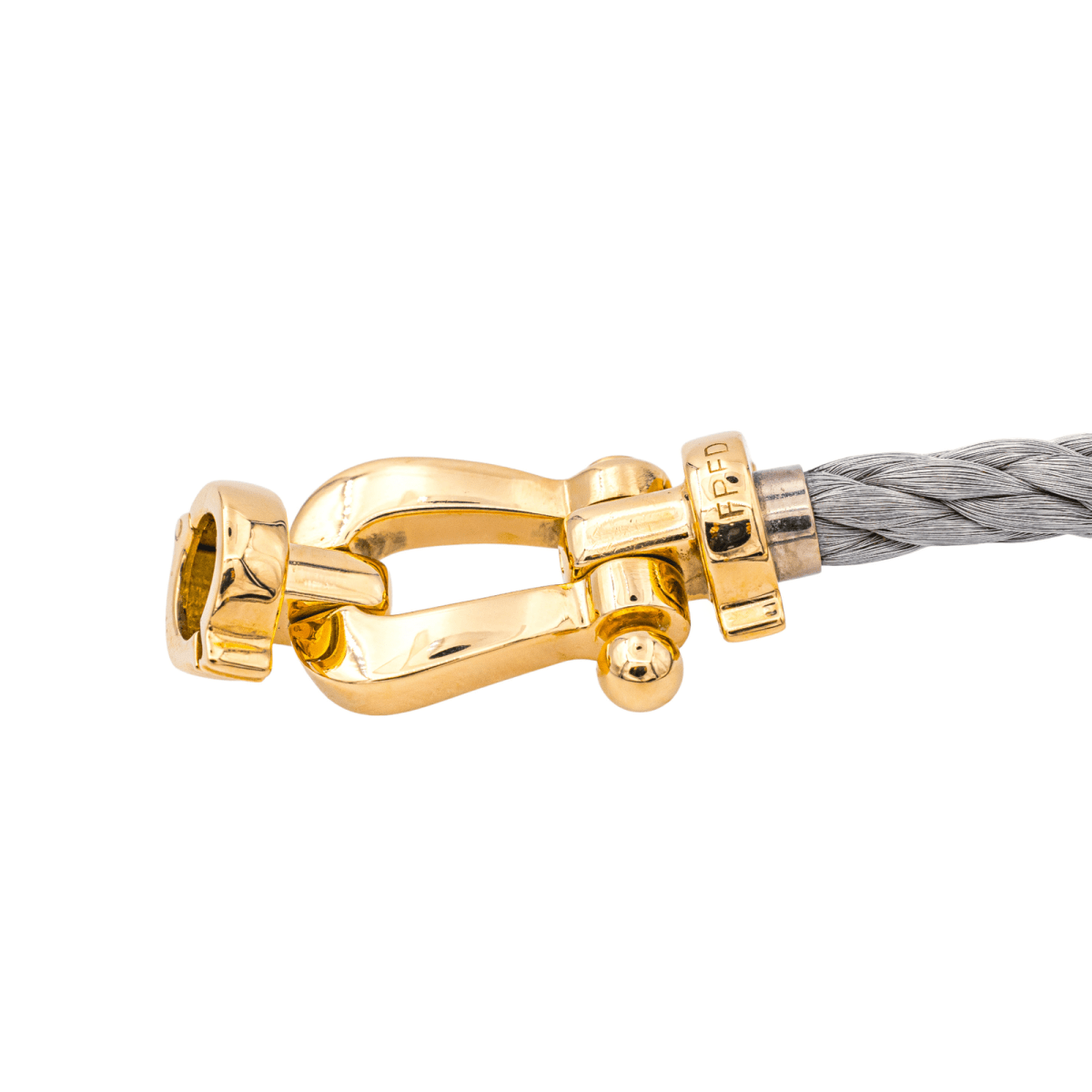 Fred Bracelet Force10 Or jaune, Acier - Maison Eloe