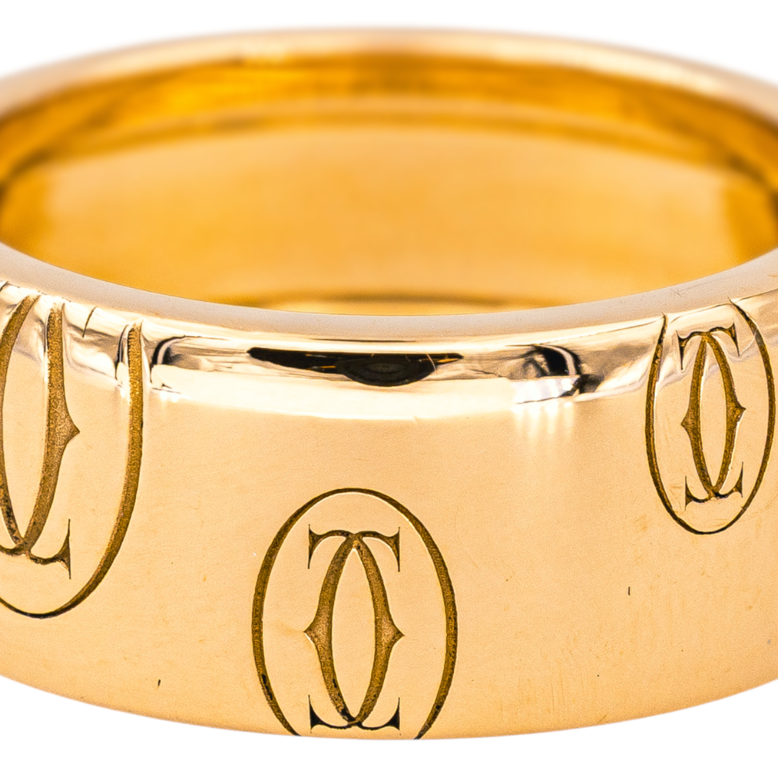 Cartier Bague Bandeau Happy Birthday Or rose