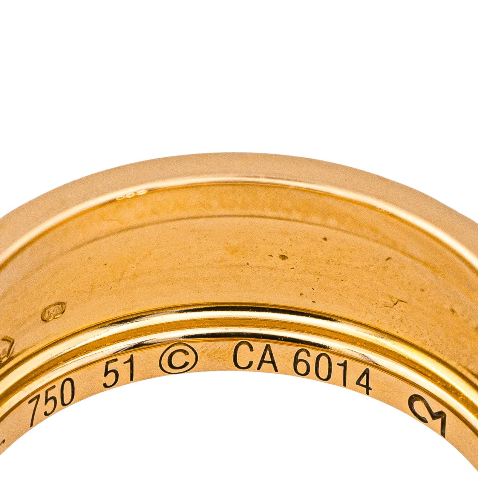 Cartier Bague Bandeau Happy Birthday Or rose