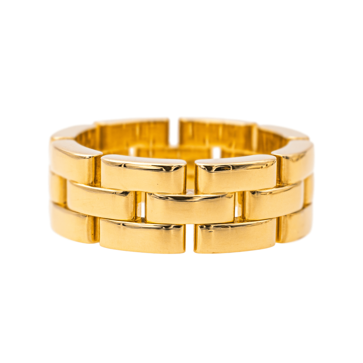 Cartier Bague Maillon Panthère Or jaune - Maison Eloe