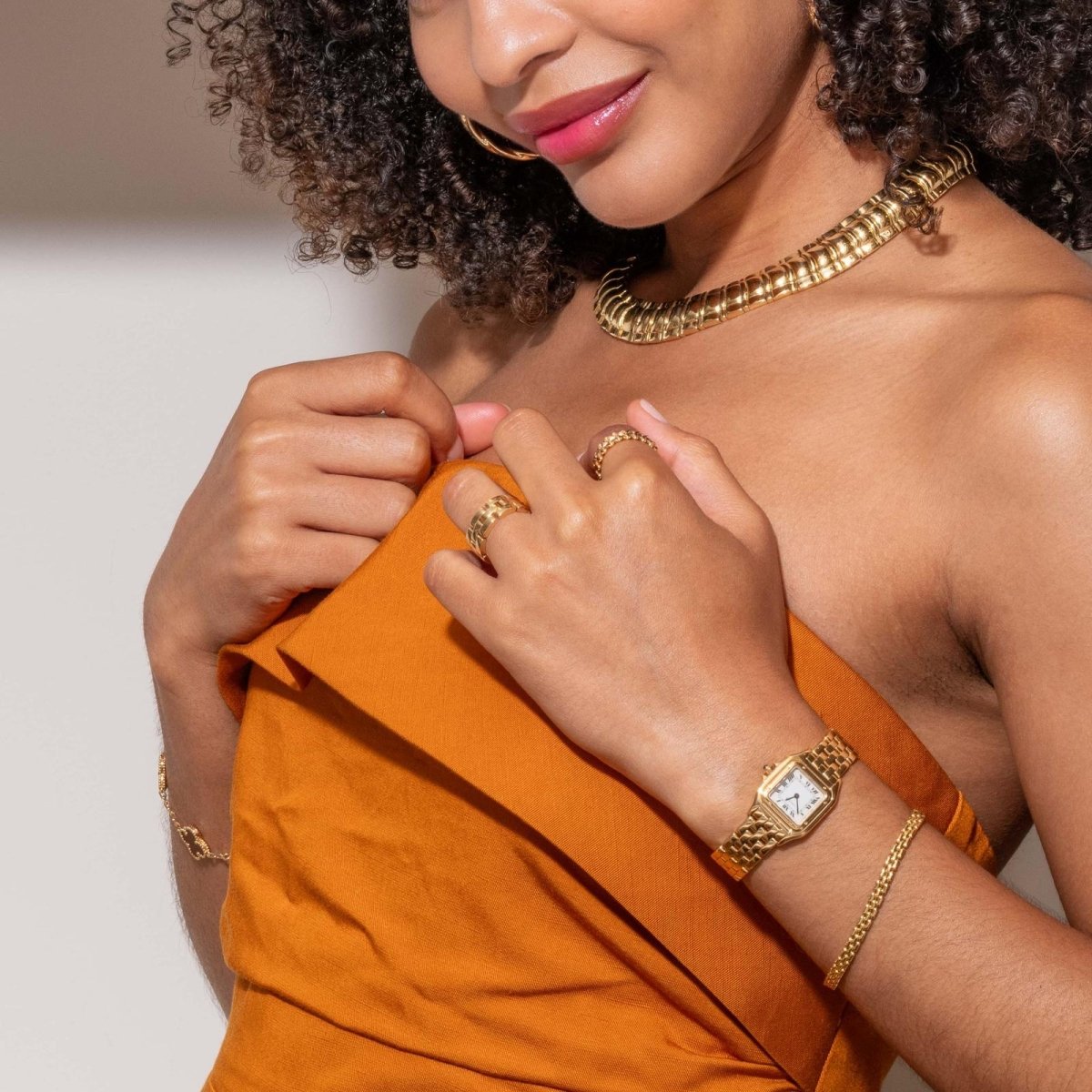 Cartier Bague Maillon Panthère Or jaune - Maison Eloe