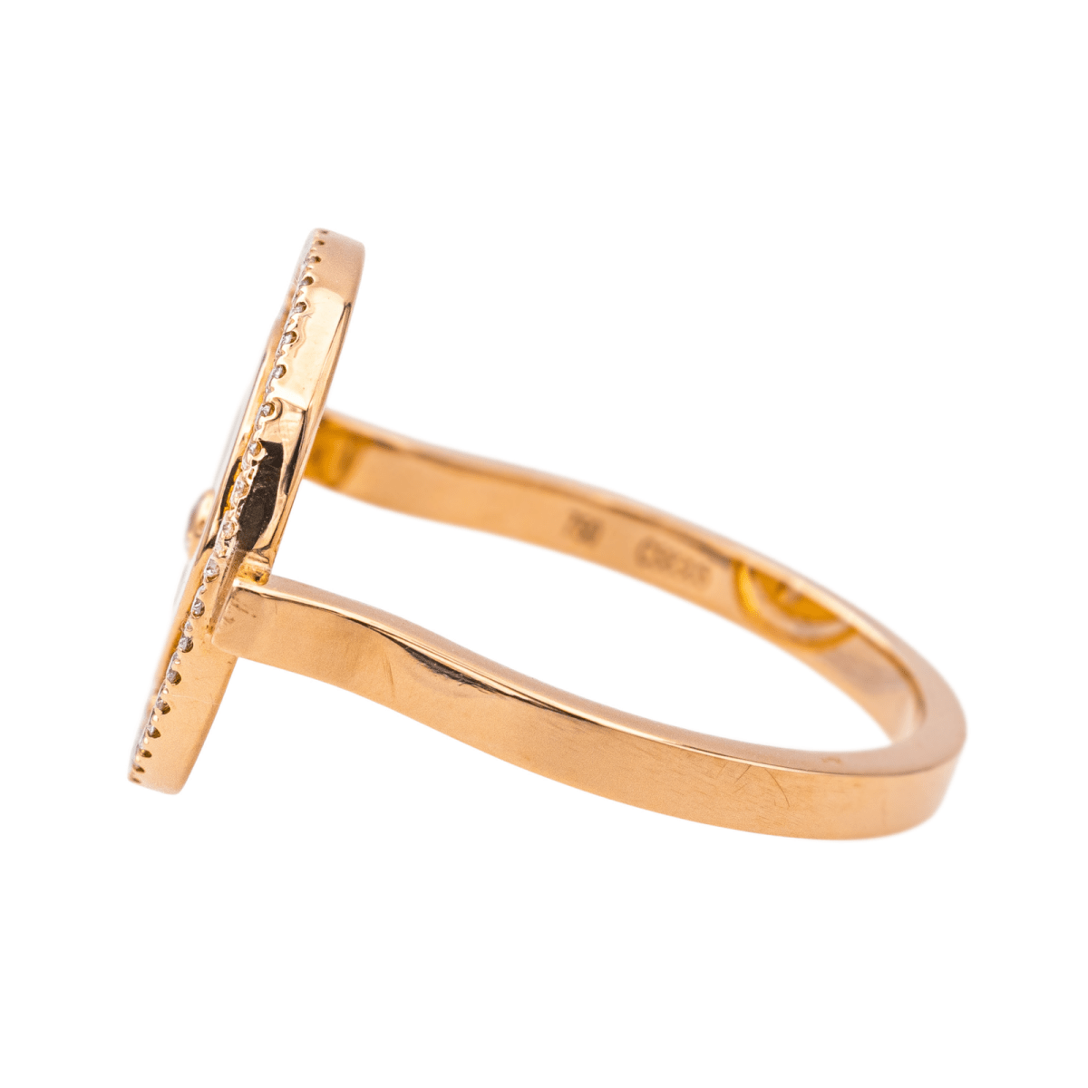 Messika Bague Lucky Move Or rose Diamant - Maison Eloe