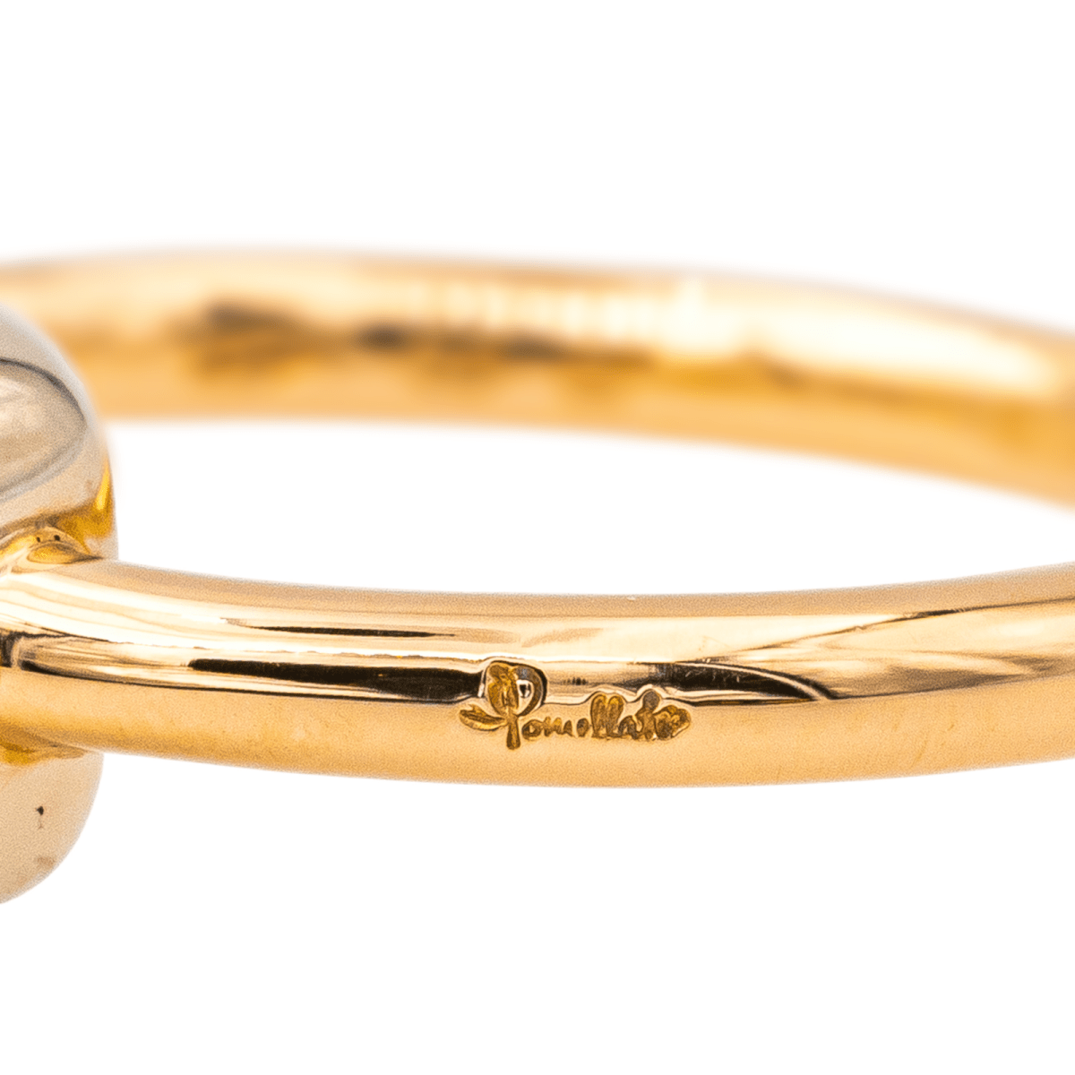 Pomellato Bague Nudo Or rose Citrine - Maison Eloe