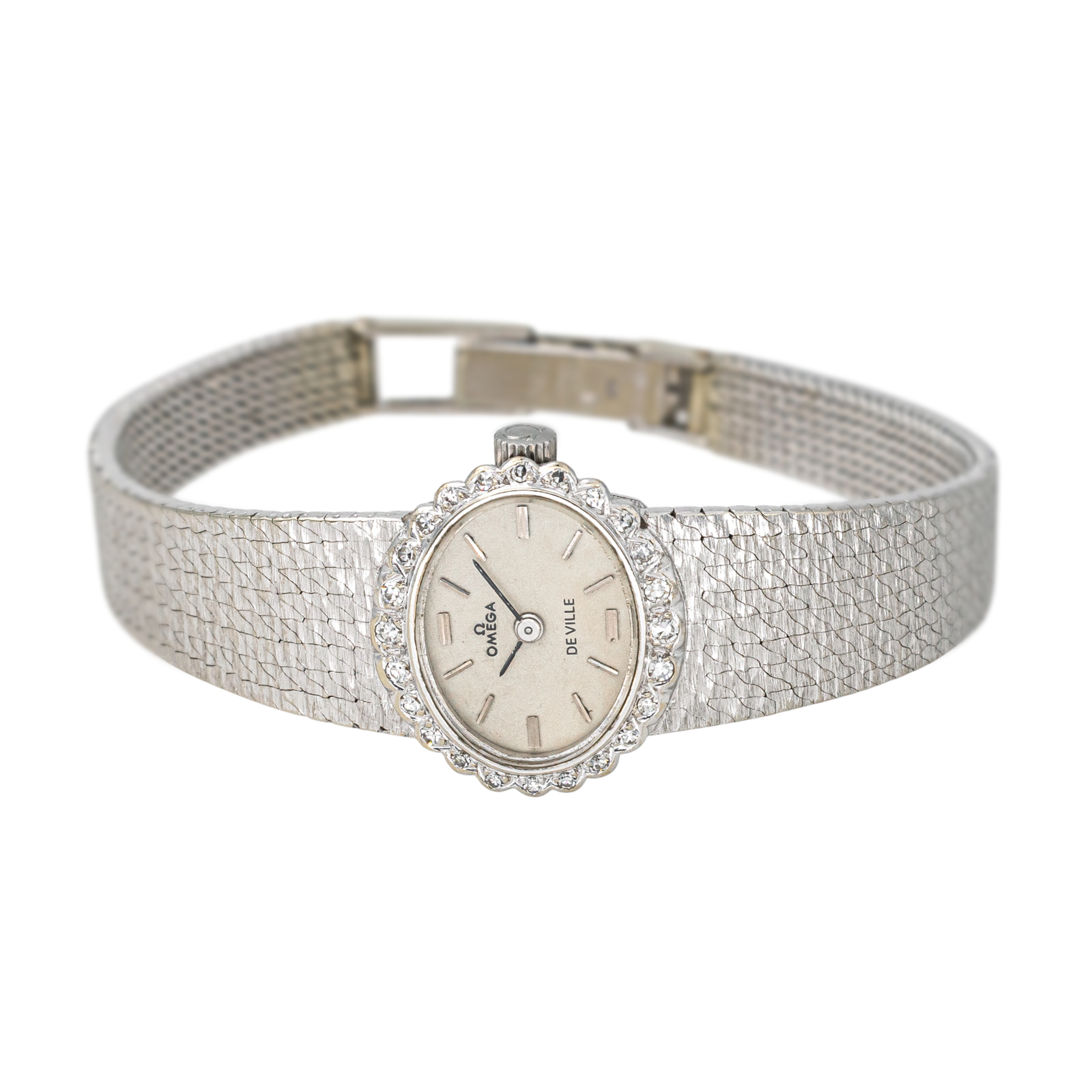 Omega Montre De Ville Or blanc Diamant
