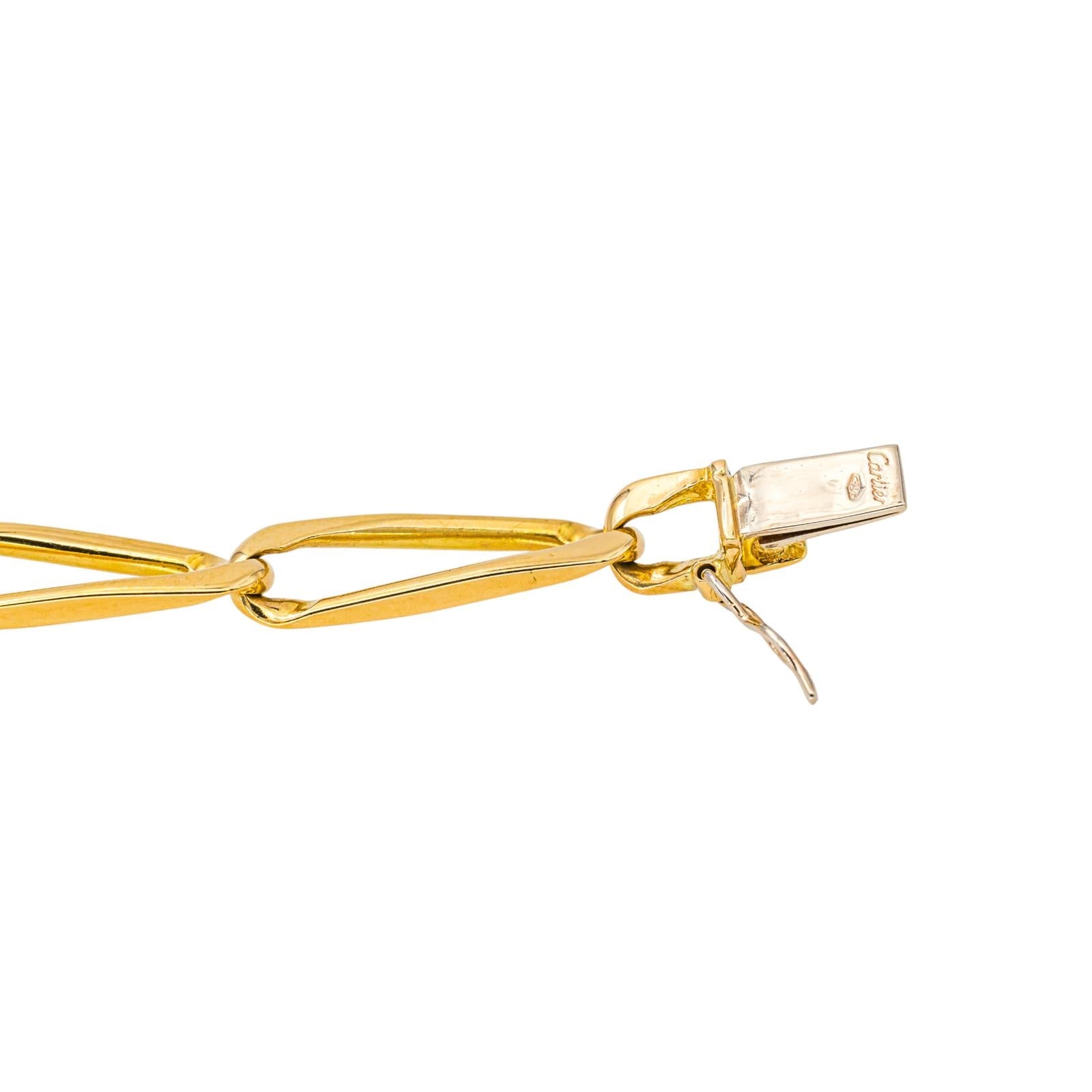 Cartier Bracelet Maille cheval Or jaune