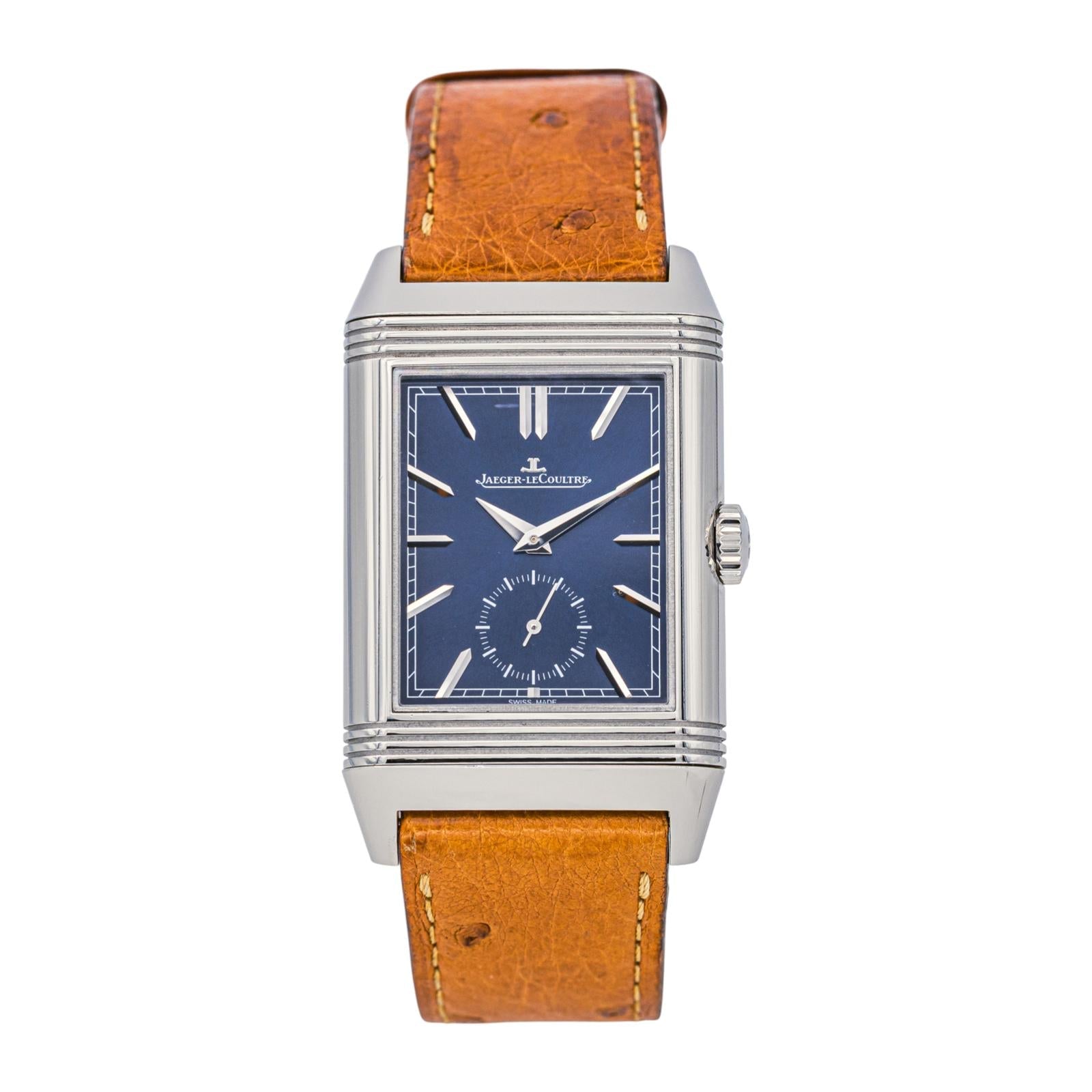 Jaeger- LeCoultre Montre Reverso Tribute Duoface Acier