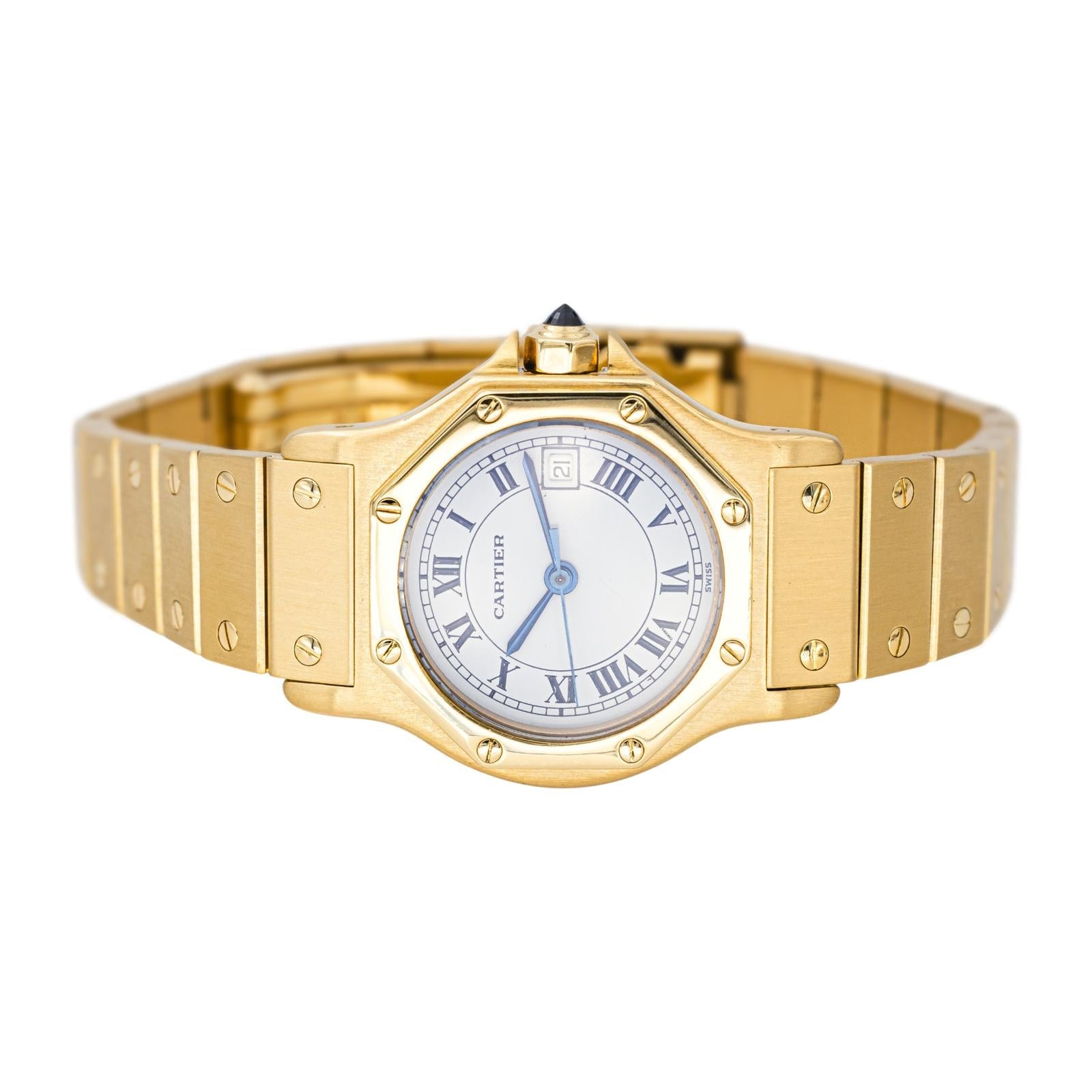 Cartier Montre Santos Or jaune
