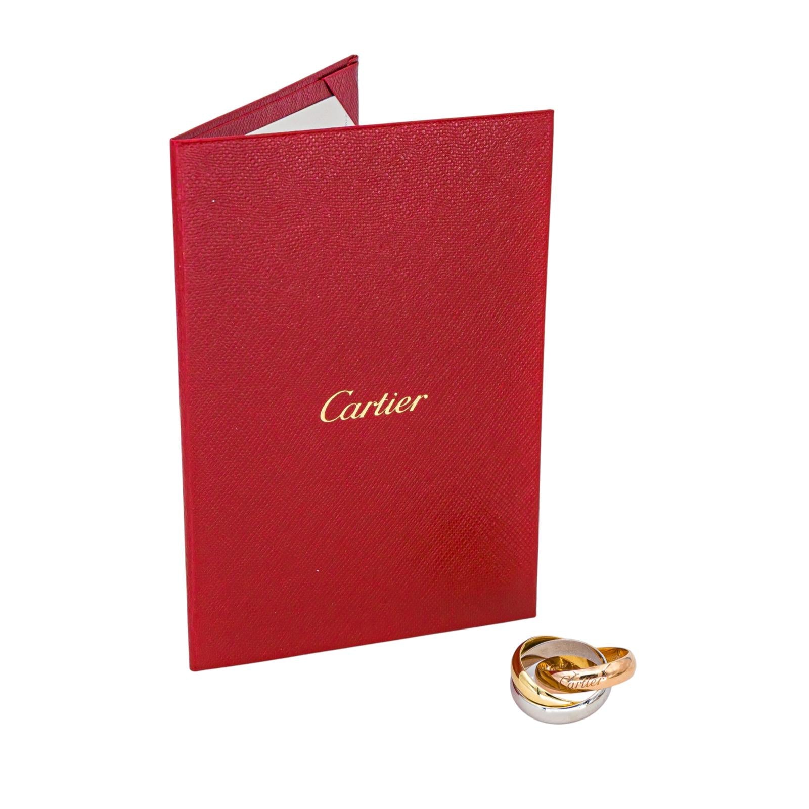Cartier Bague Trinity Or jaune , Or blanc , Or rose