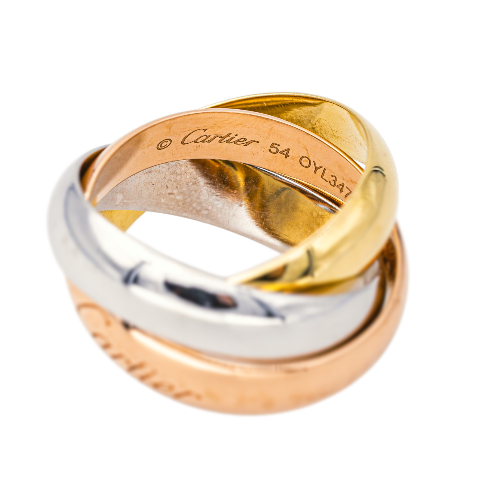 Cartier Bague Trinity Or jaune , Or blanc , Or rose