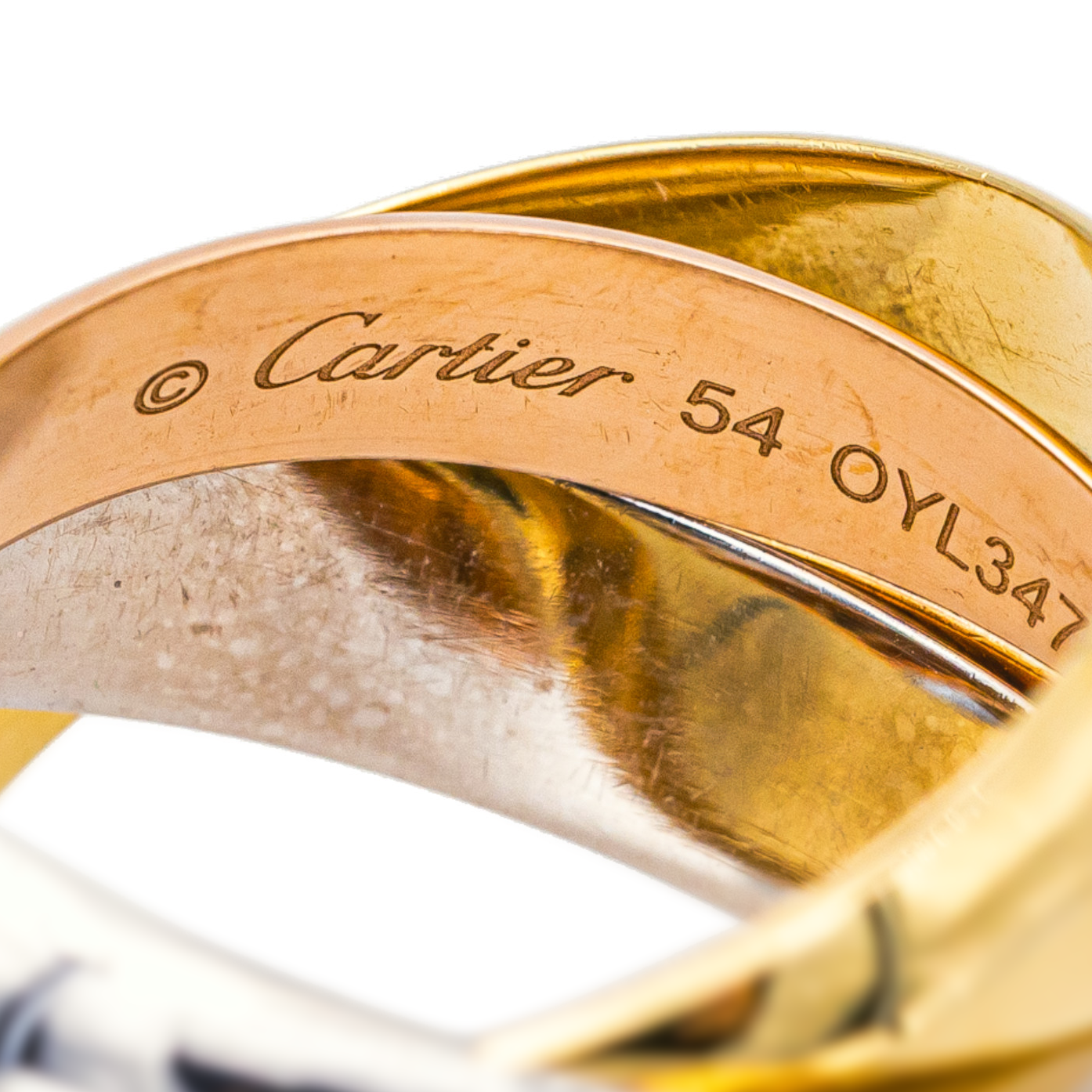 Cartier Bague Trinity Or jaune , Or blanc , Or rose