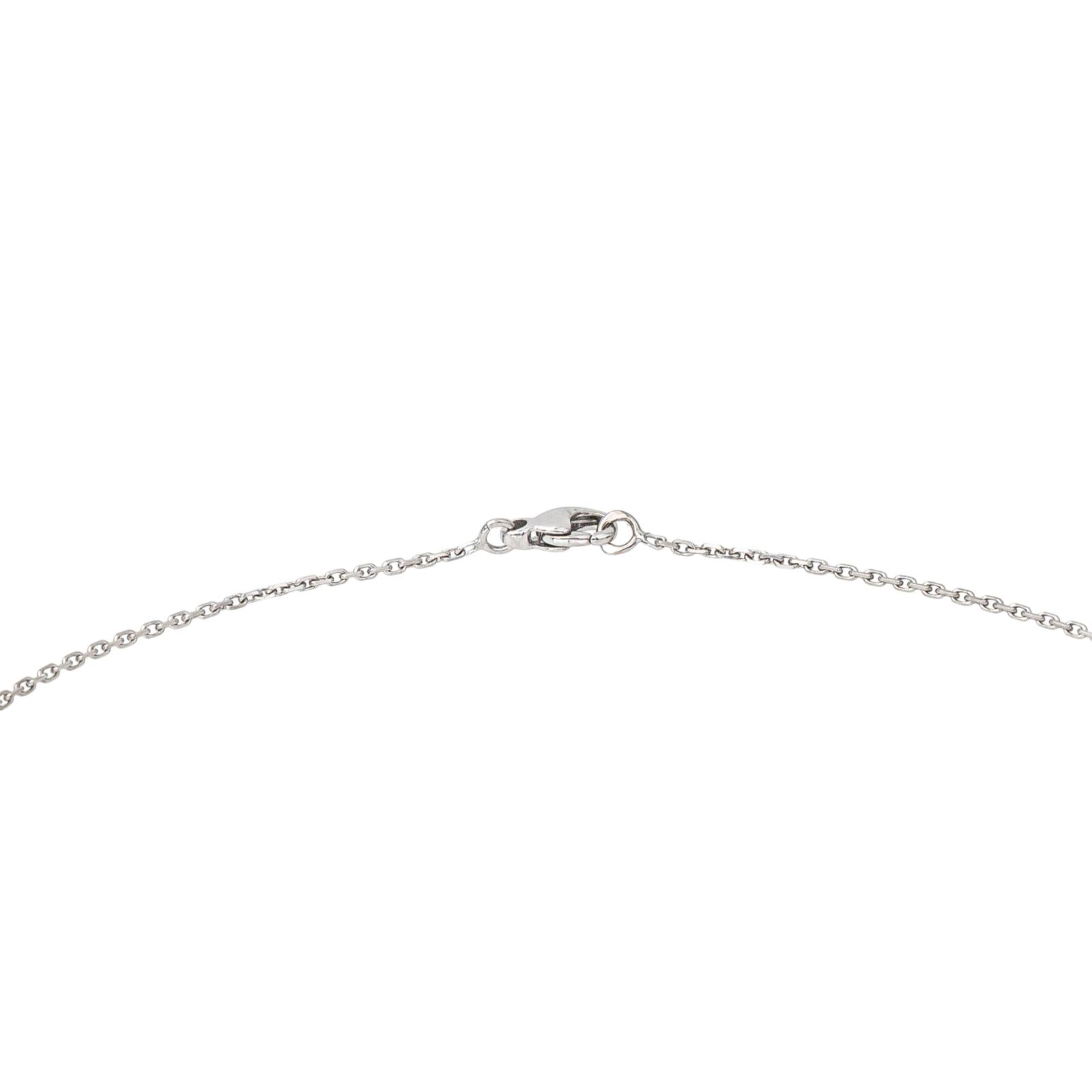 Chaumet Collier Pendentif Class one Or blanc Diamant