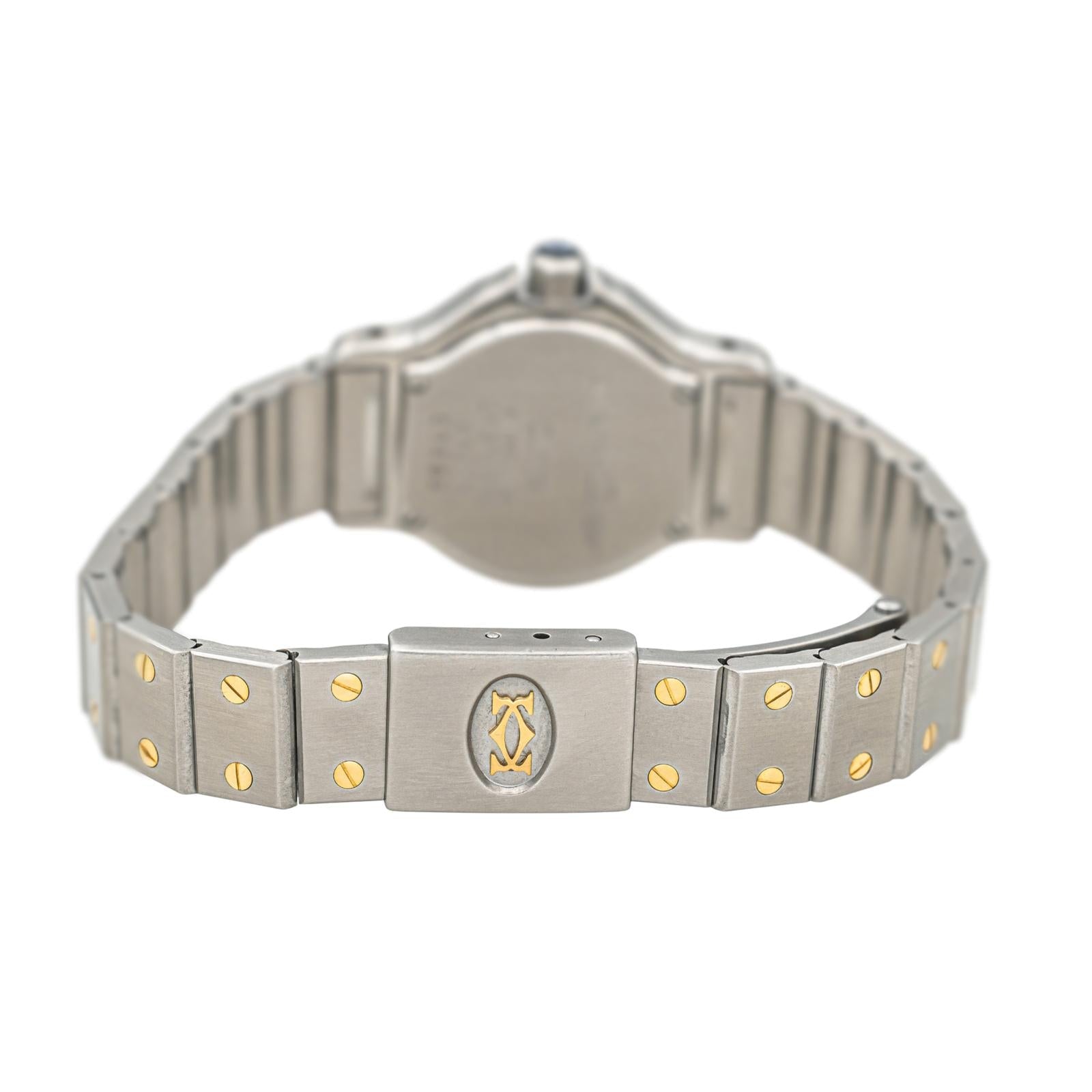 Cartier Montre Santos Acier, Or jaune