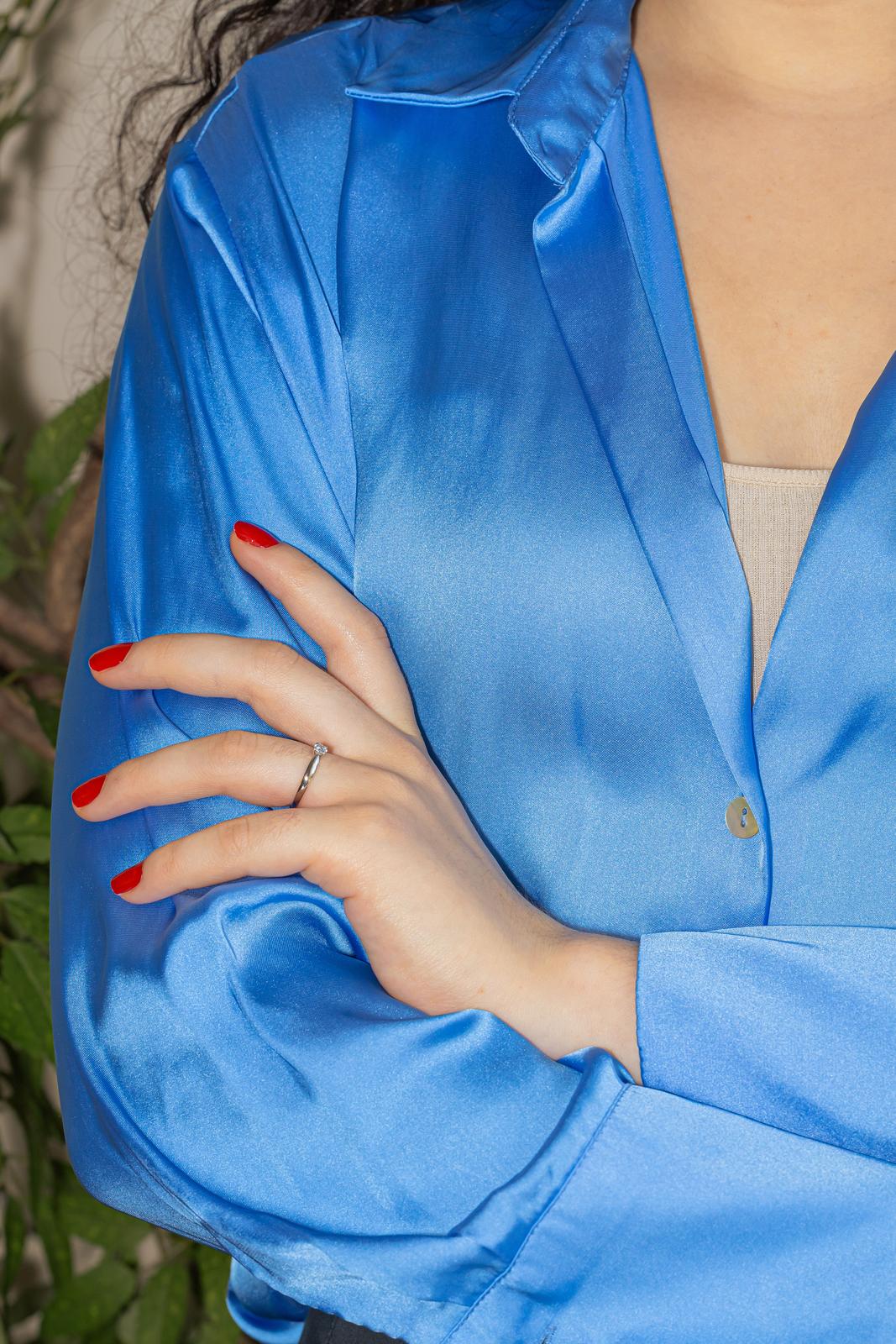 Tiffany & Co Bague Solitaire Platine Diamant