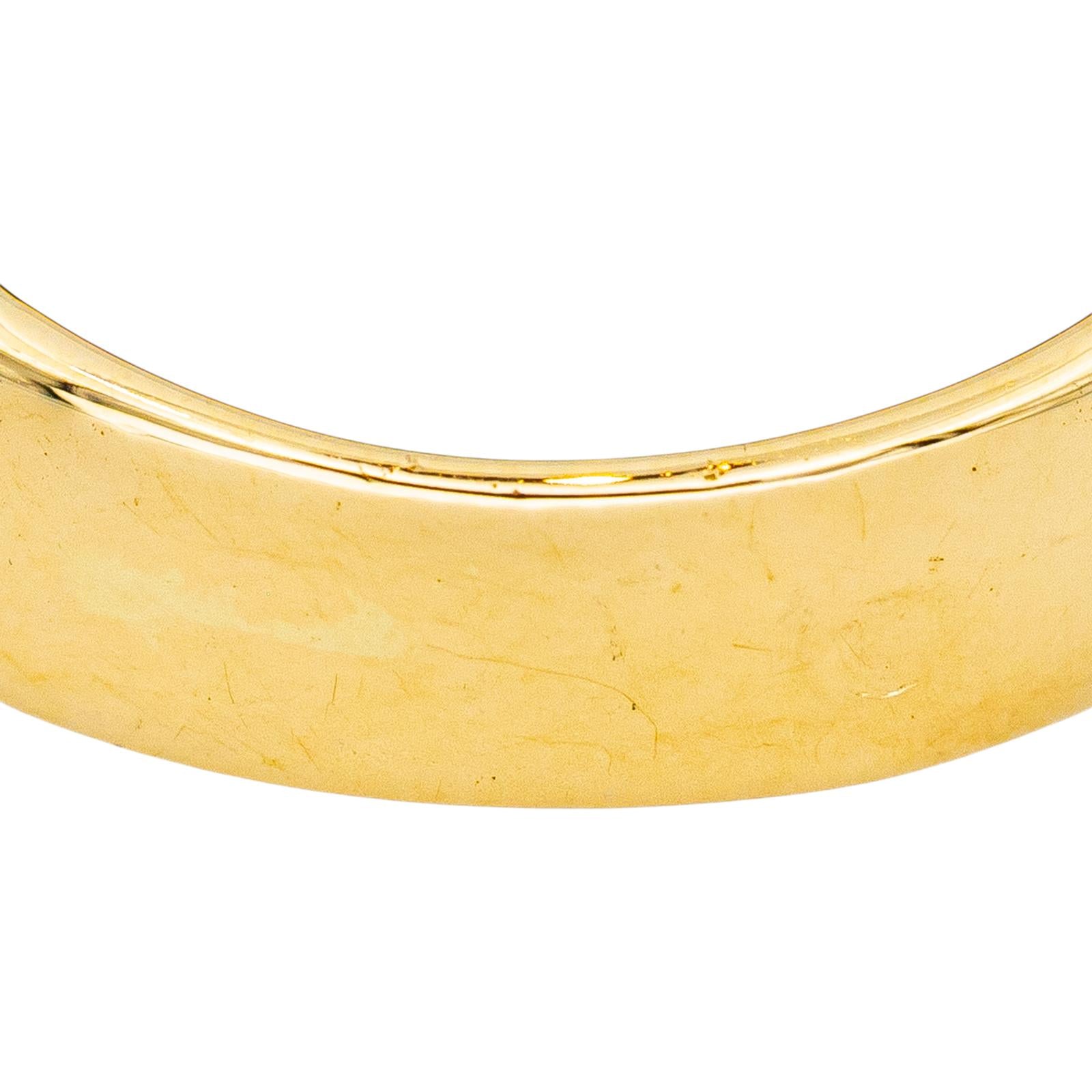 Bague Or jaune Emeraude, Diamant