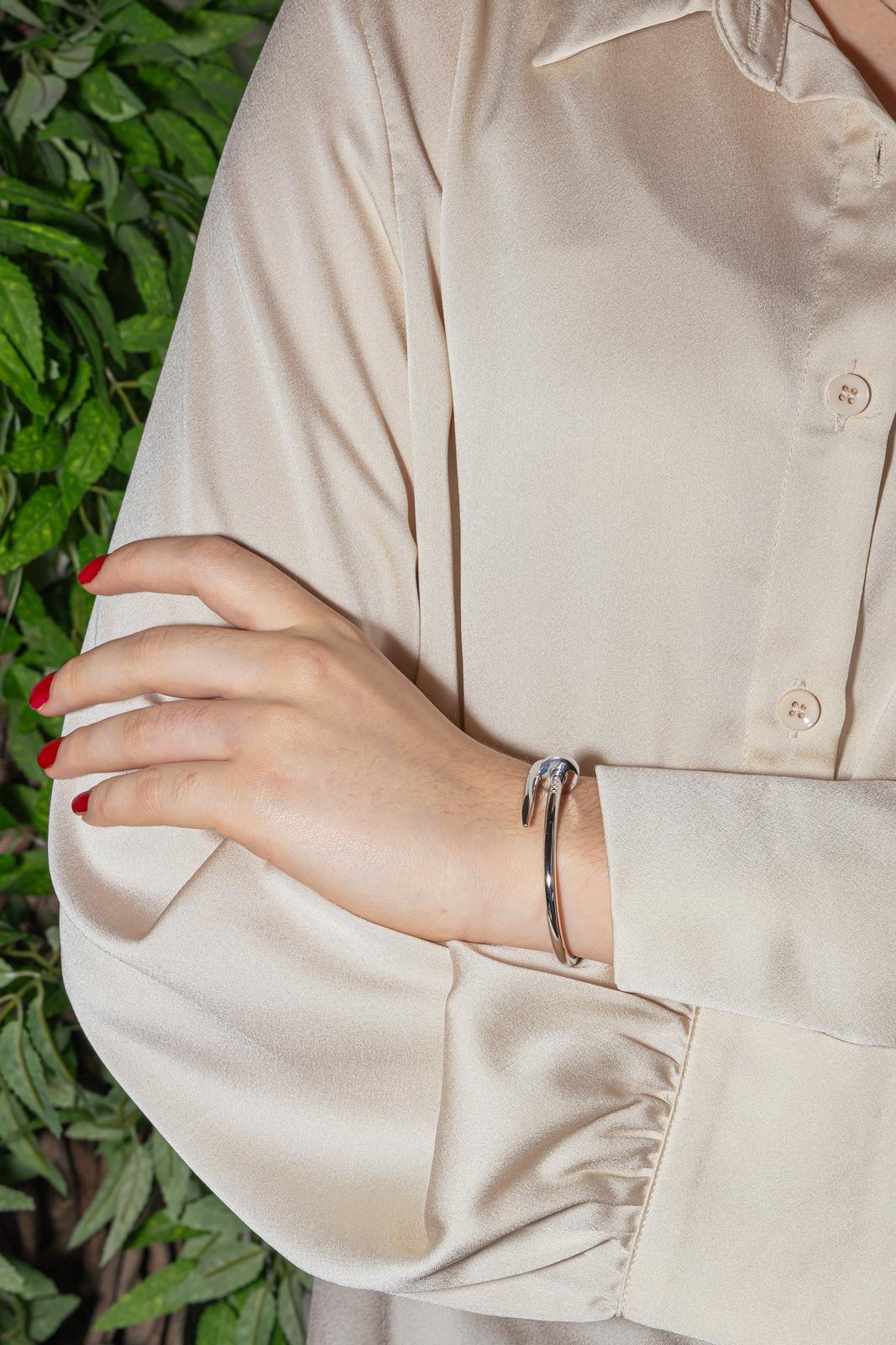 Cartier Bracelet Juste un clou Or blanc